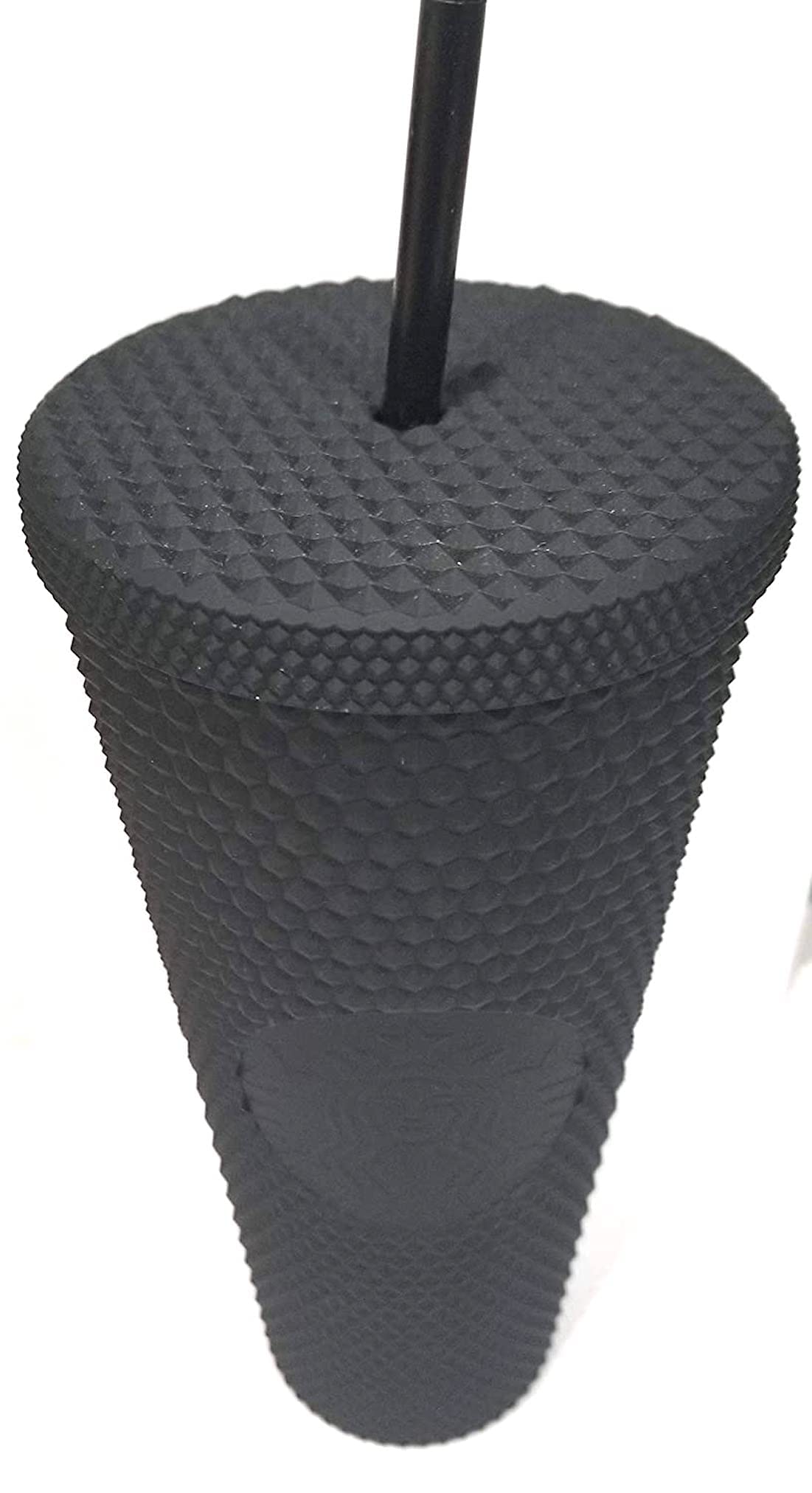 Starbucks Plastic 2021 Black Matte Studded Venti Tumbler, 24 Oz