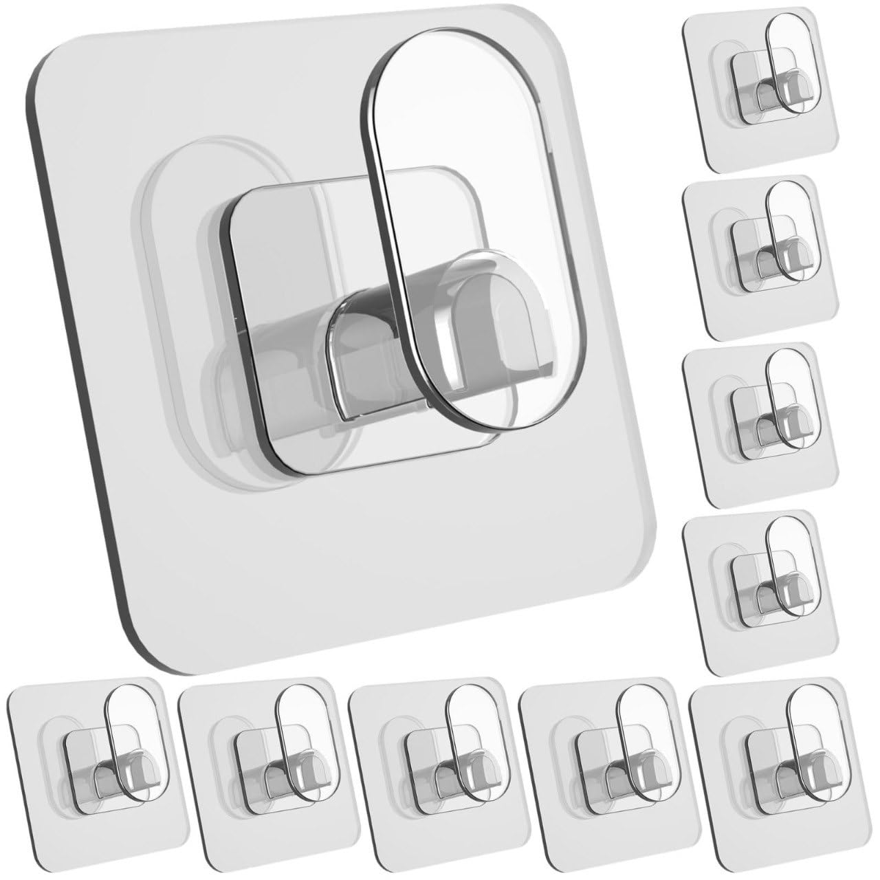 Verafina Hanging Hooks Without Drilling, Self Adhesive Hooks For Wall Heavy Duty Strong Nail Free, Kitchen Accessories Items, To