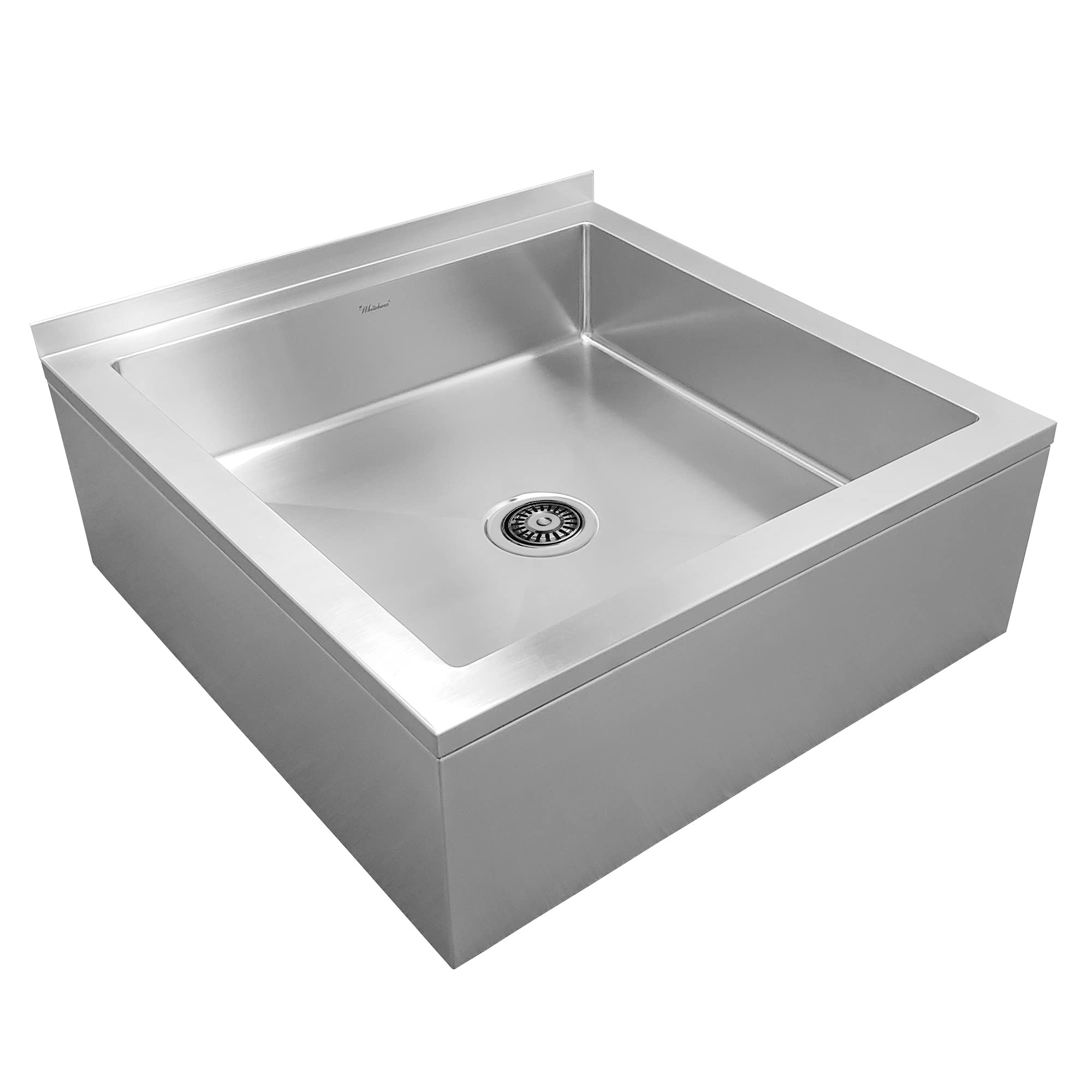 Noah Collection Whms2424 Mop Sink, Brushed Stainless Steel