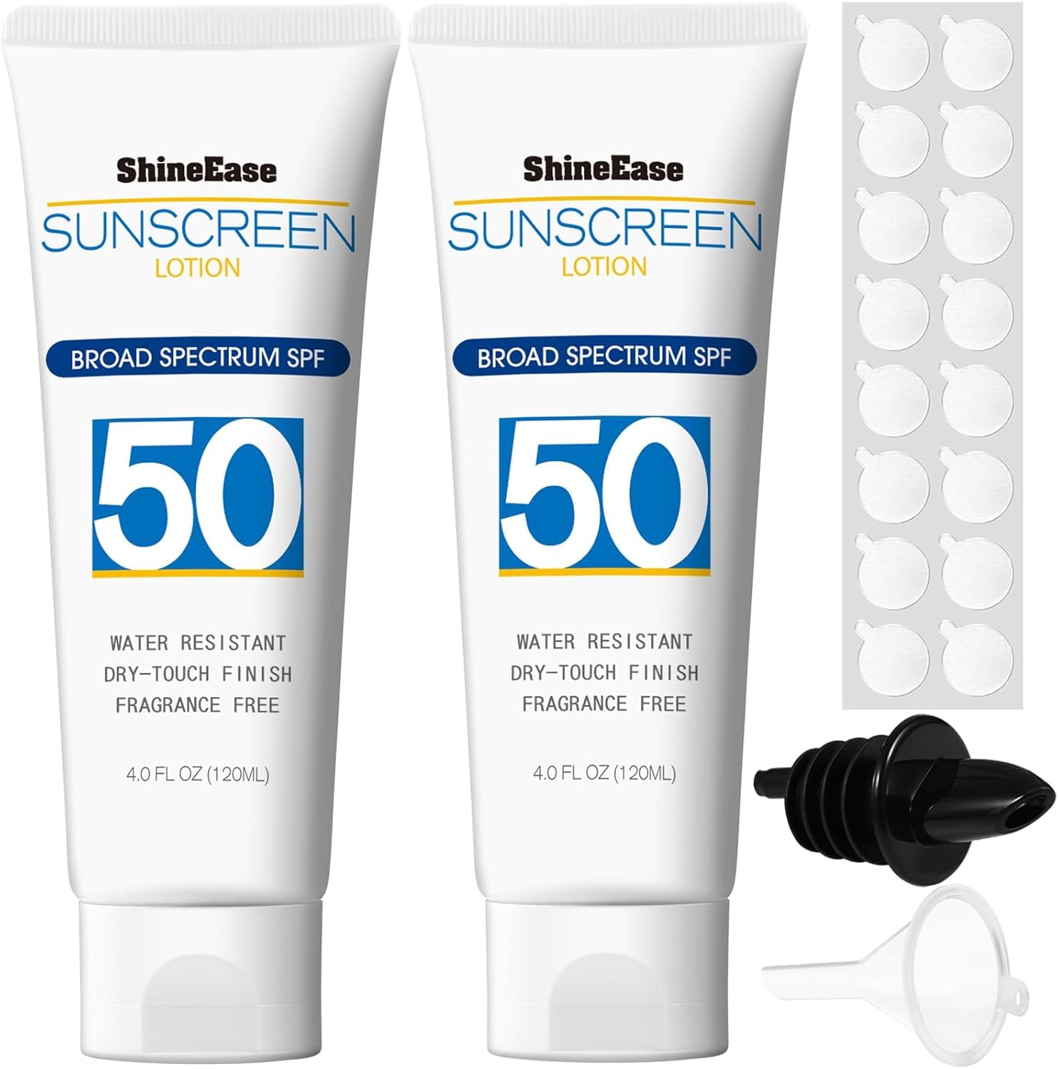 Cruise Sunscreen Bottle Plastic Container  LeakProof  Empty Sunscreen Bottle for Cruise Ships Cruises, Concerts, Beach(Style 