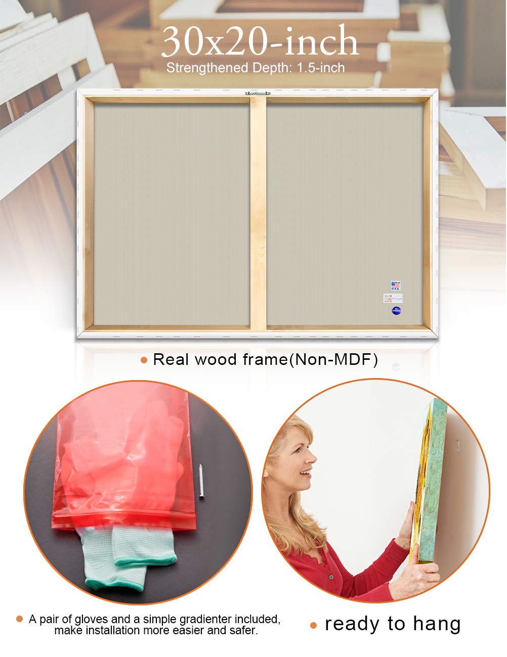 Ipic - Our First Kiss Personalized Canvas Print Artwork For Romantic Anniversary And Wedding Gifts; 30X20