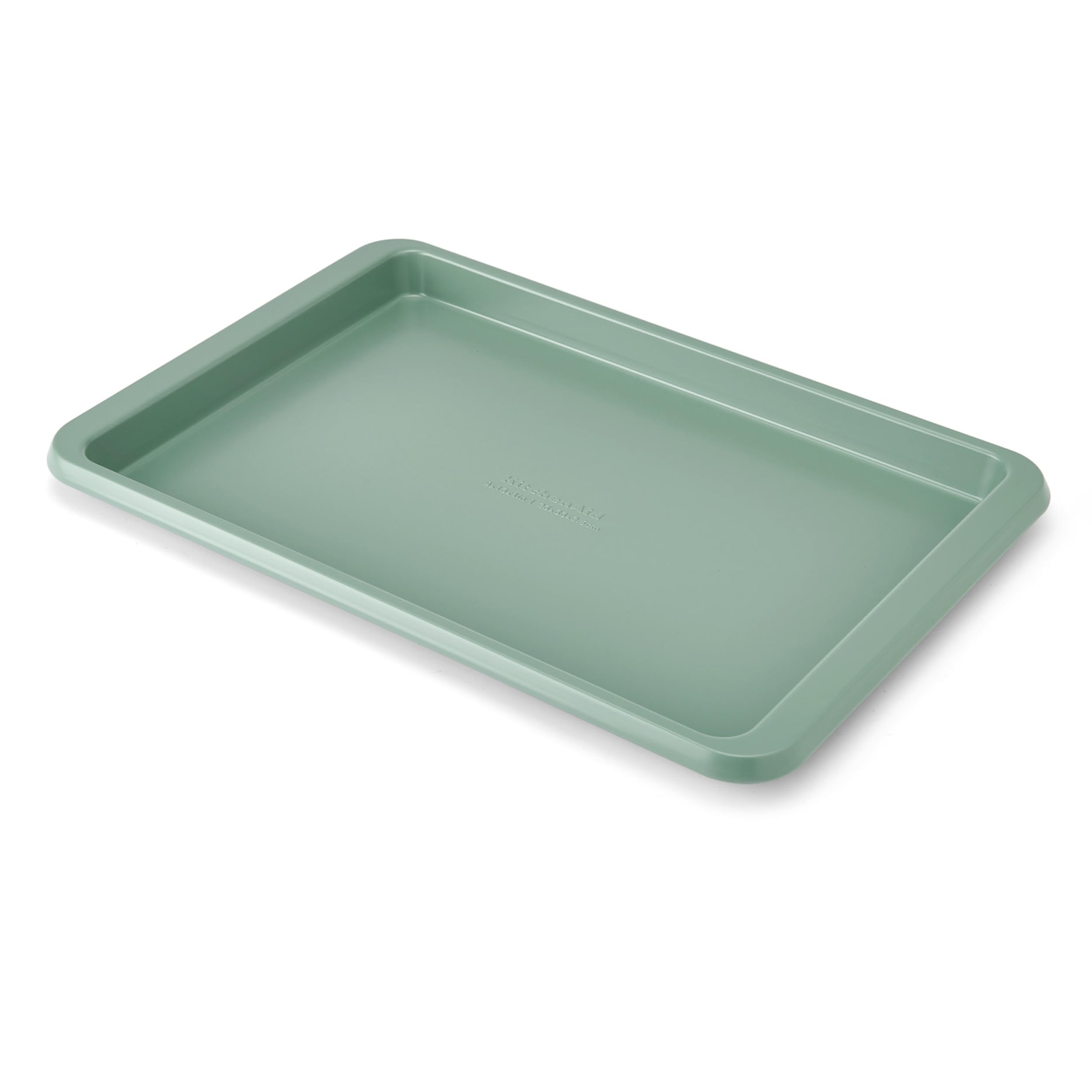 KitchenAid Nonstick Swiss Engineered Aluminized Steel Baking Sheet, Dishwasher Safe, 9 x 13 Inch, Cardamom