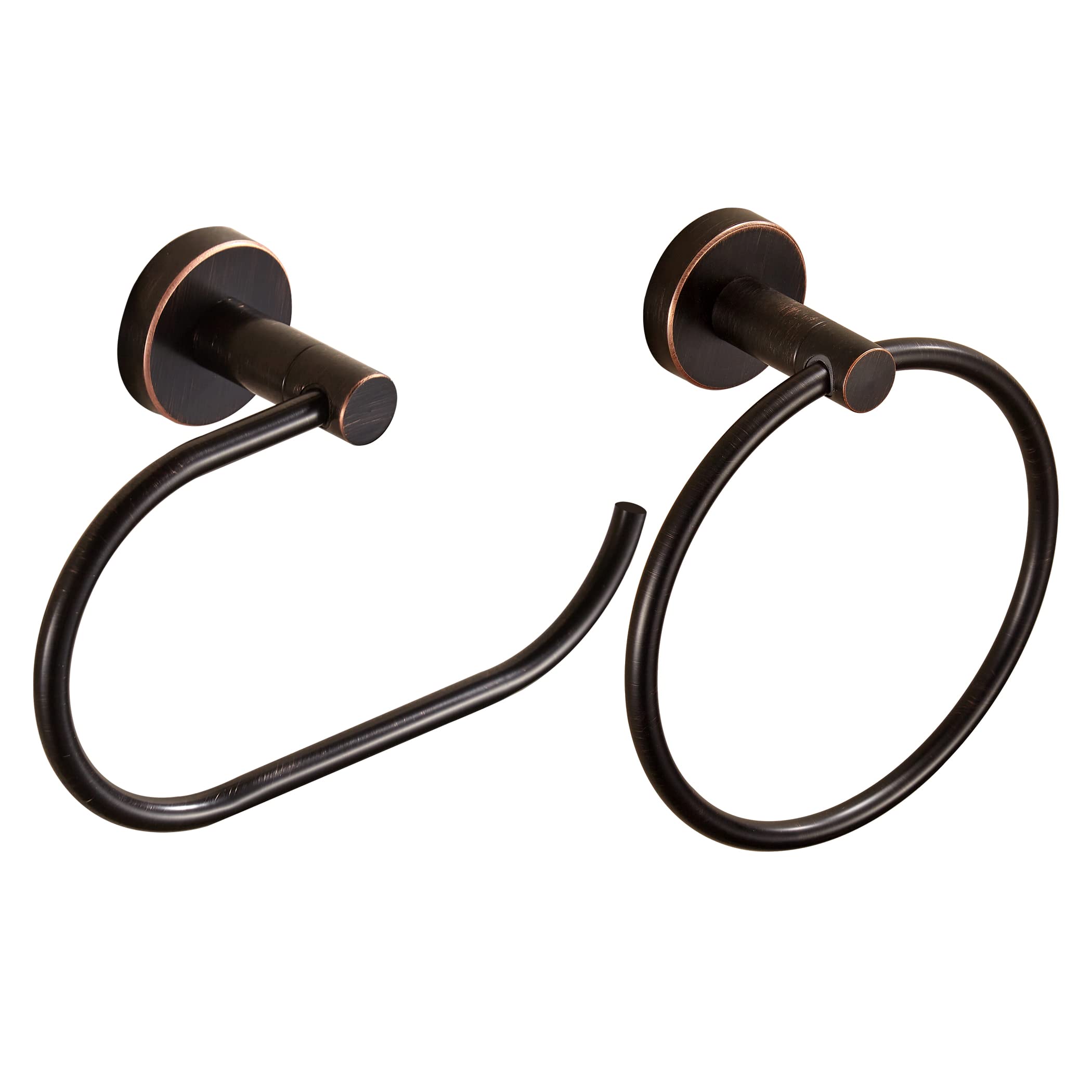 Bronze Toilet Paper Holder Towel Ring,Oil Rubbed Bronze Toilet Roll Holder Hand Towel Holder Bathroom Accessories,Wall Mount Rus