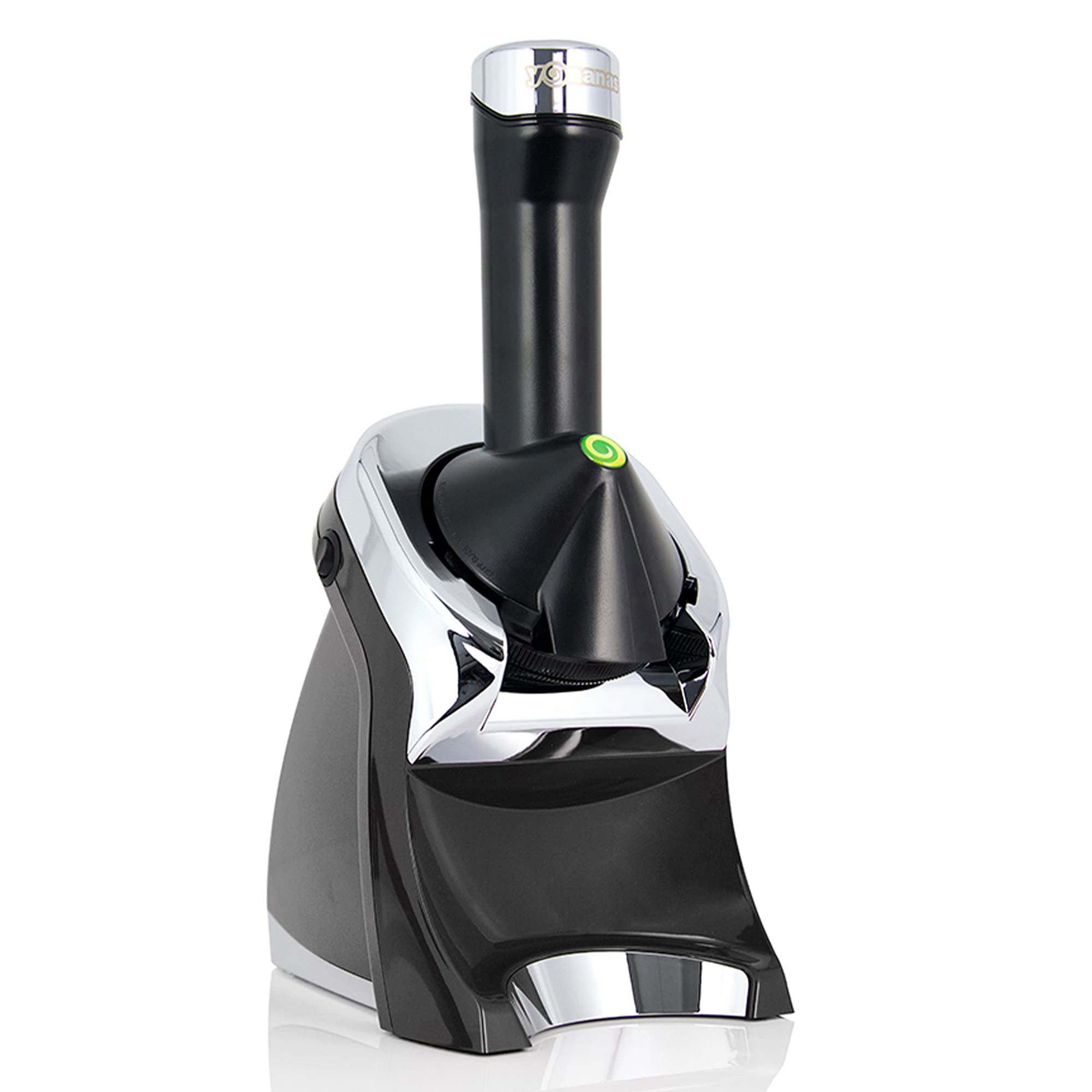 Yonanas 988Bk Deluxe Vegan, Dairy-Free Frozen Fruit Soft Serve Maker, Includes 75 Recipes, 200 W, Black