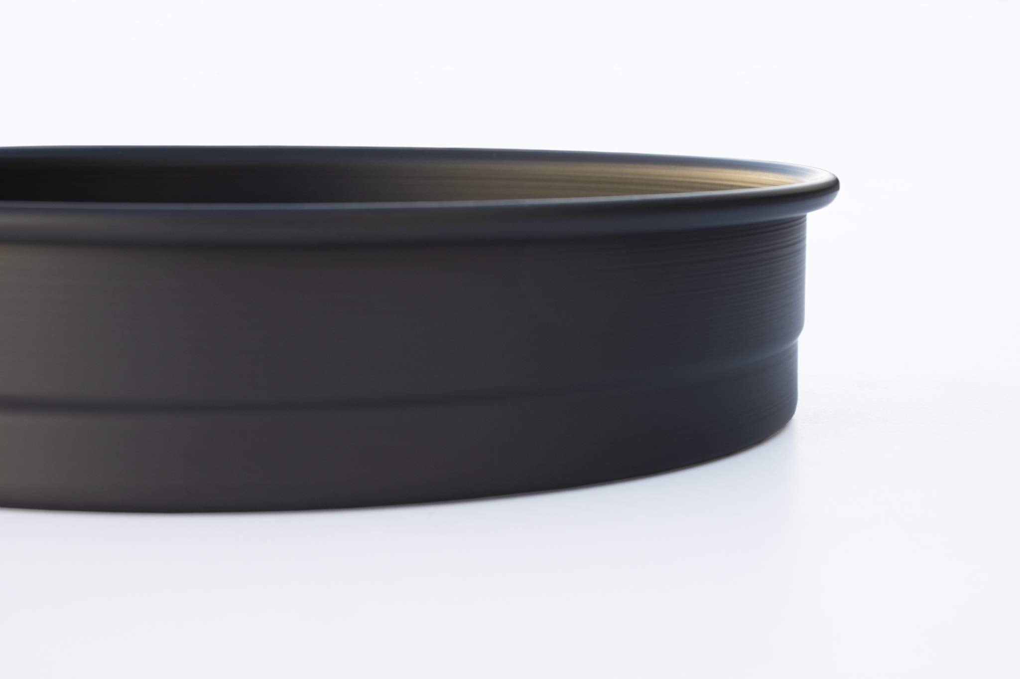 Lloydpans Chicago Style 7X2.25 Inch Deep Dish Pizza Pan, Pre-Seasoned Pstk, Self Stacking