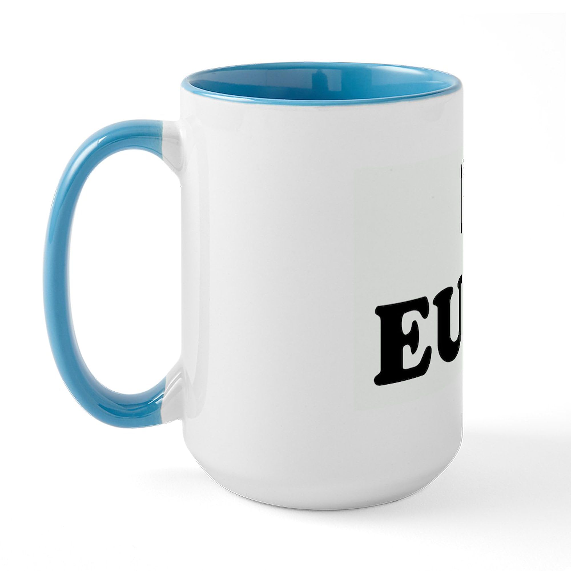 CafePress I Love EUCHRE Mugs 15 oz (444 ml) Ceramic Coffee Mug
