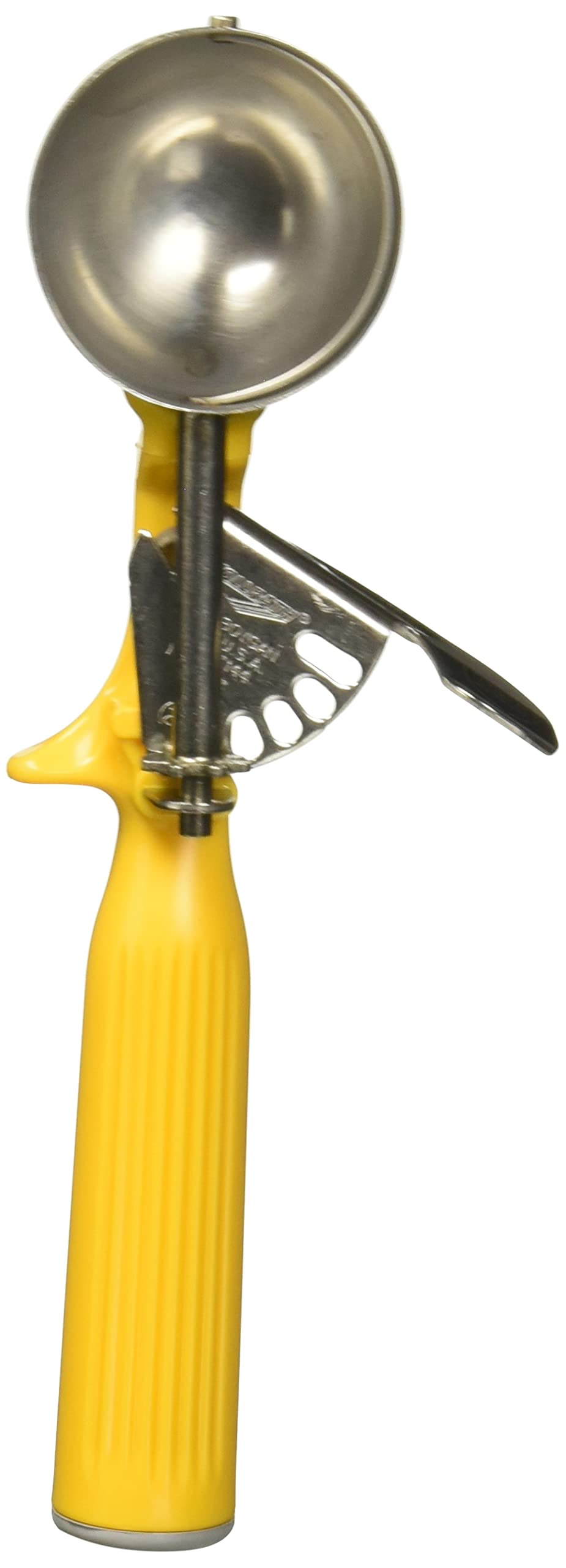 Vollrath 1-5/8 Oz Stainless Steel Disher - Size 20,Yellow