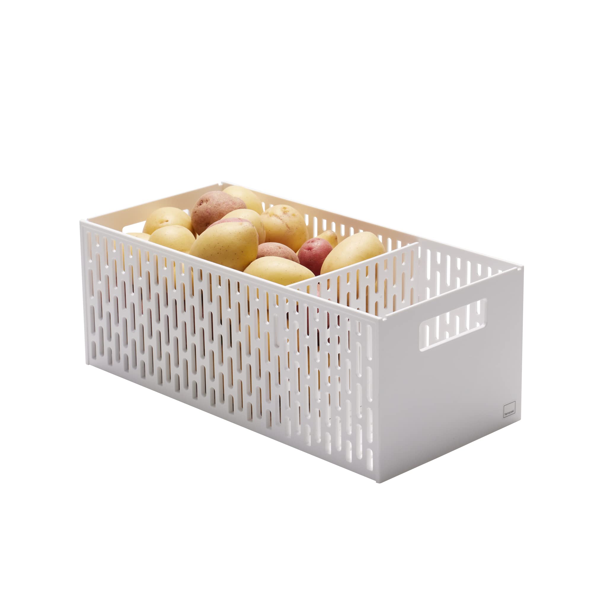 Yamazaki Home Stacking Baskets / Fruit Basket / Vegetable Basket Abs Plastic One Size White