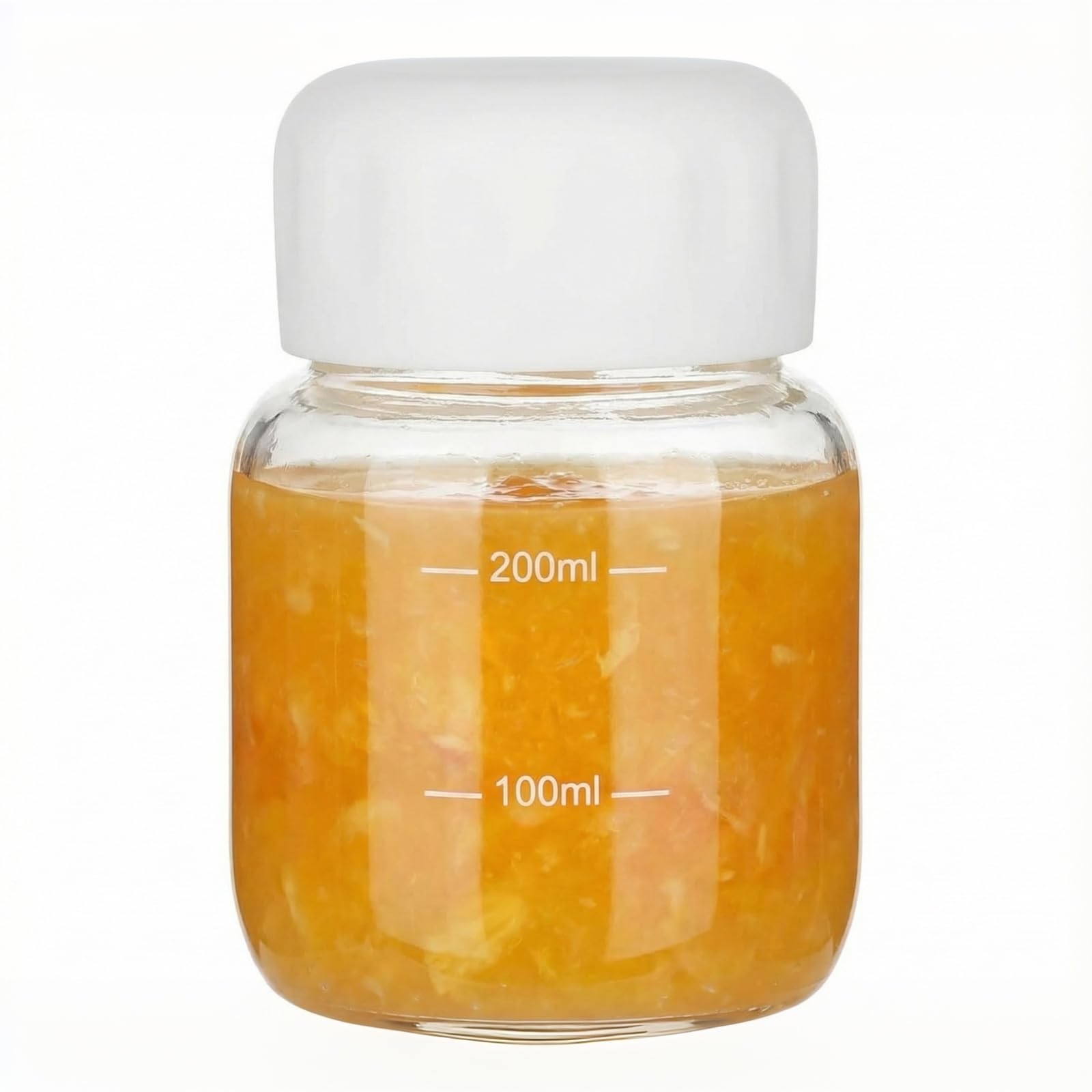 Alipis Glass Juice Bottles: 10 OZ Wide Mouth Water Bottles with Lid  Reusable Leak Proof Shaker Jar for Juicing, Smoothies, Mil