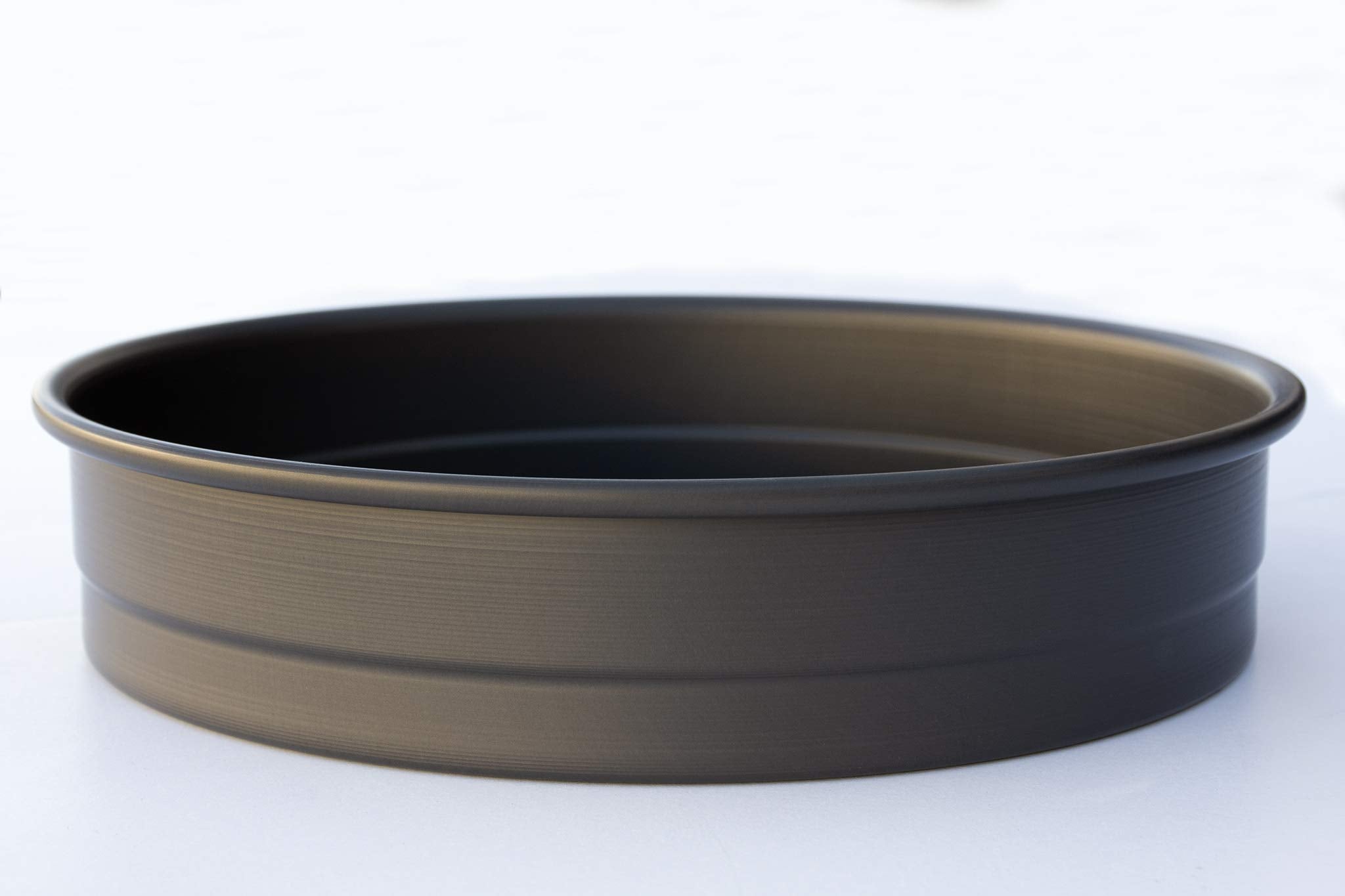 Lloydpans Chicago Style 7X2.25 Inch Deep Dish Pizza Pan, Pre-Seasoned Pstk, Self Stacking