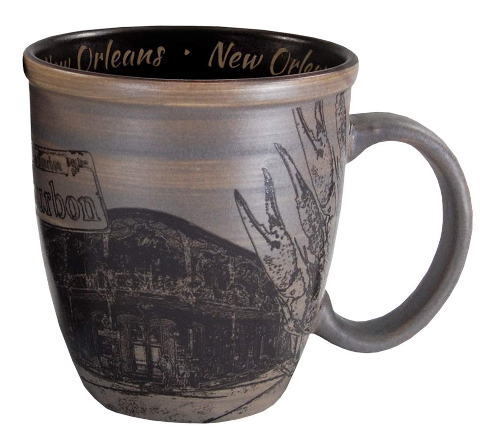 Americaware New Orleans 15 Oz Sketch Art Coffee Mug