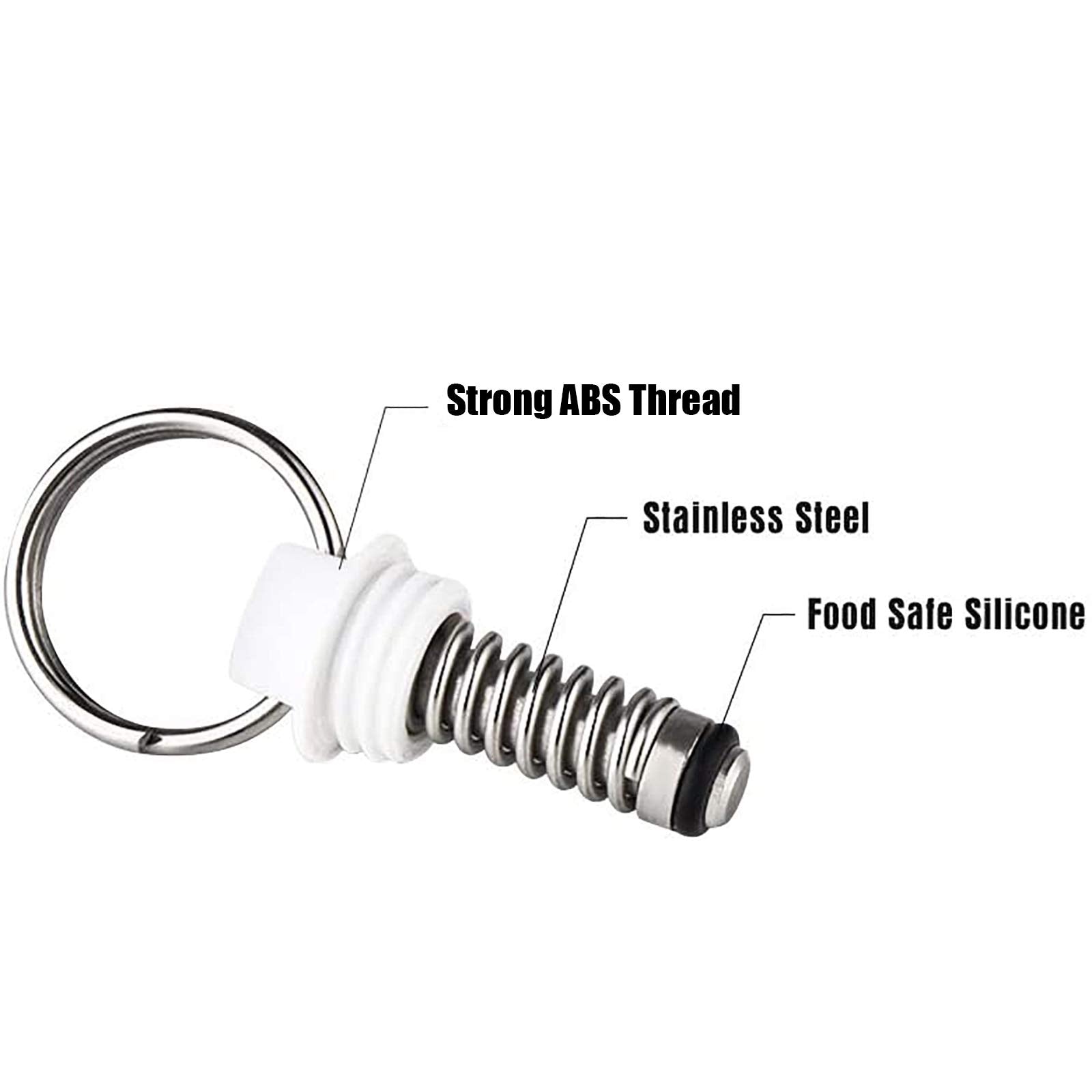 Ferroday Corny Keg Pressure Relief Valve Corny Keg Lid Pressure Release Valve For Cornelius Keg Ball Lock Keg Lid Pressure Relie