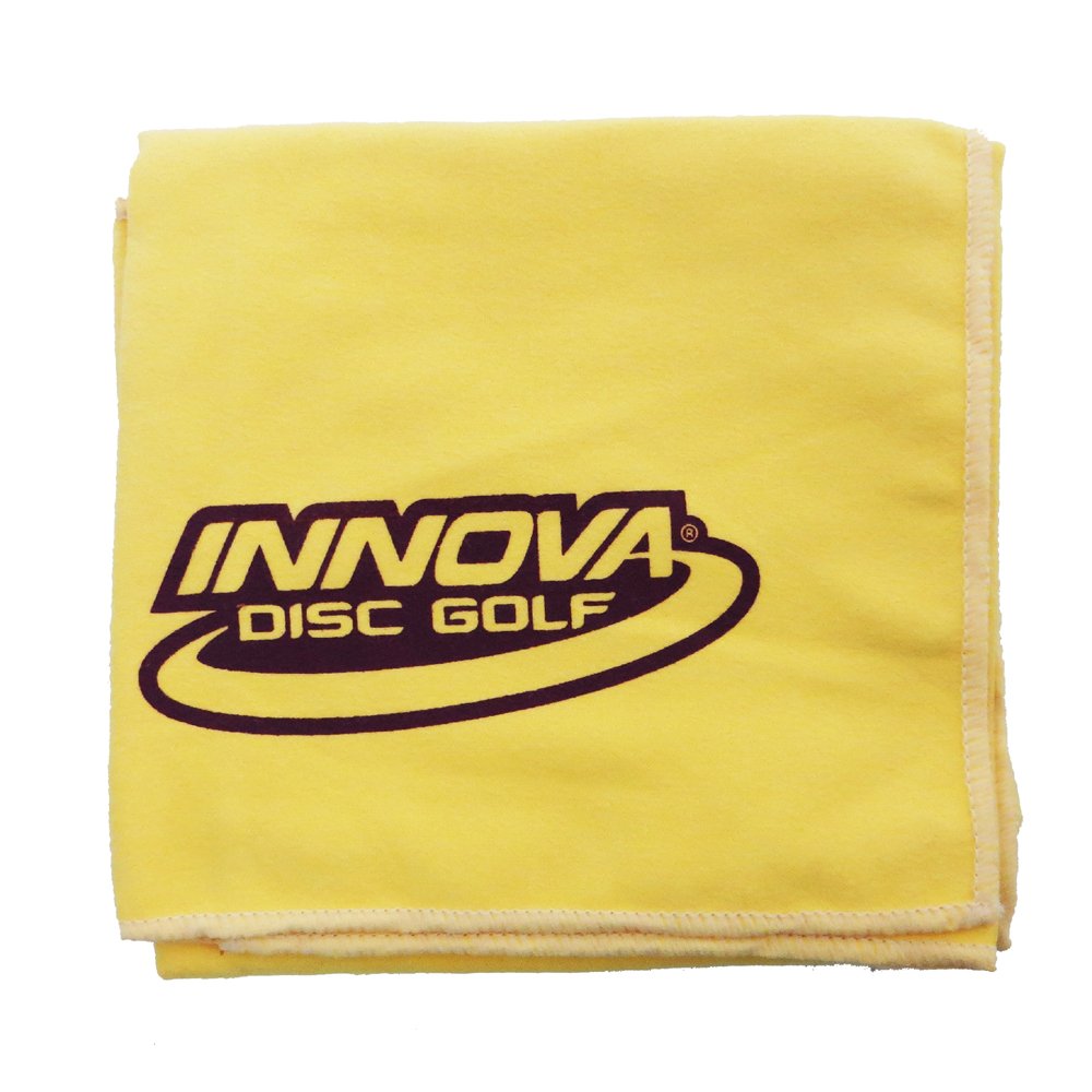 Innova Dewfly Microsuede Disc Golf Towel (Yellow)