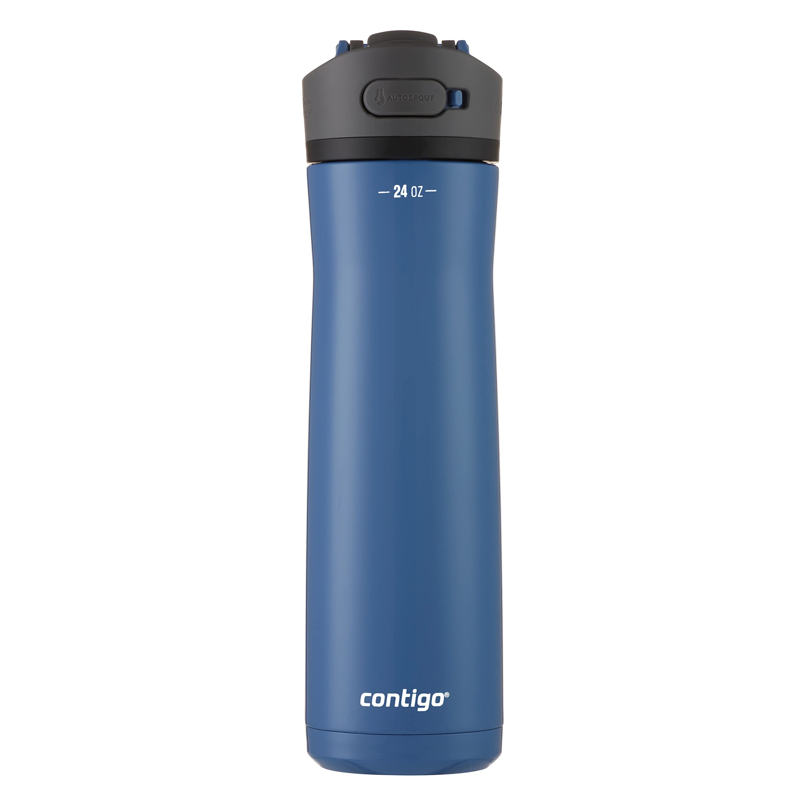 Contigo Ashland 2.0 Water Bottle With Autospout Lid, 24Oz., Blue Corn
