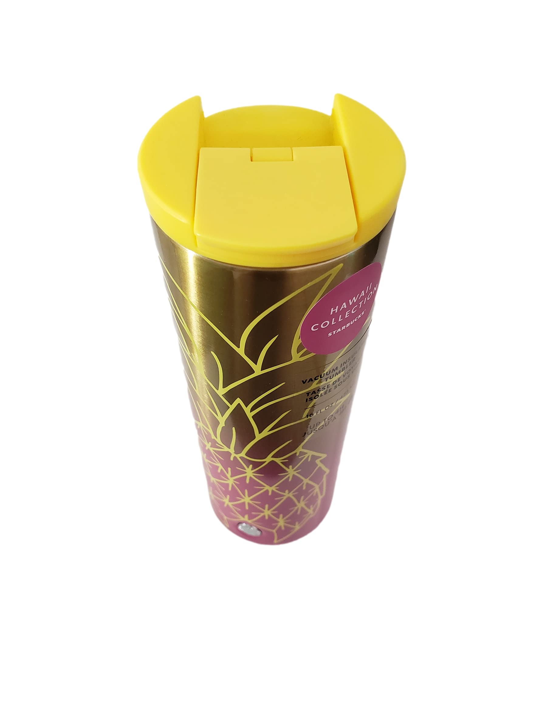 Starbucks Hawaii Collection Stainless Steel Pineapple 16oz Tumbler