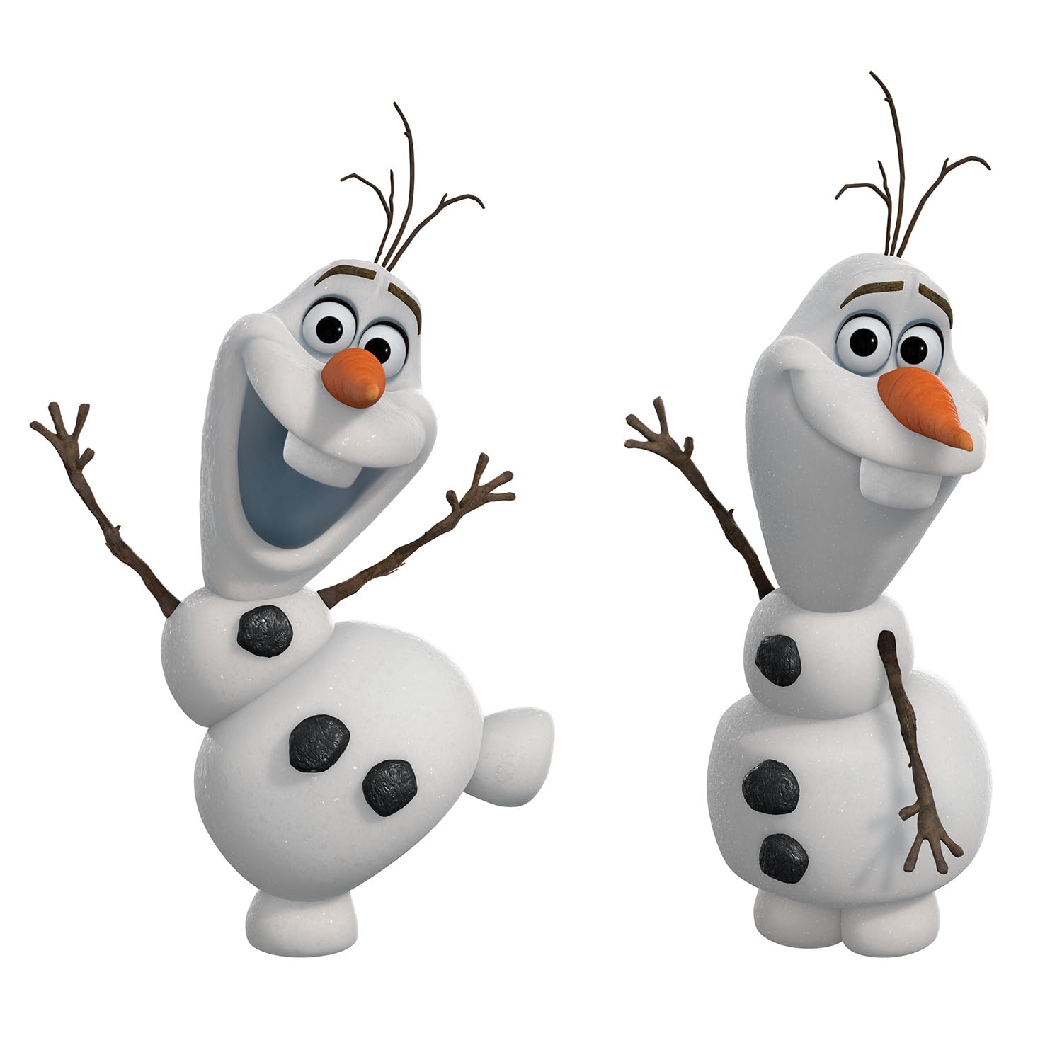 Roommates Disney Frozen Olaf The Snow Man Peel And Stick Wall Decals By Roommates, Rmk2372Scs