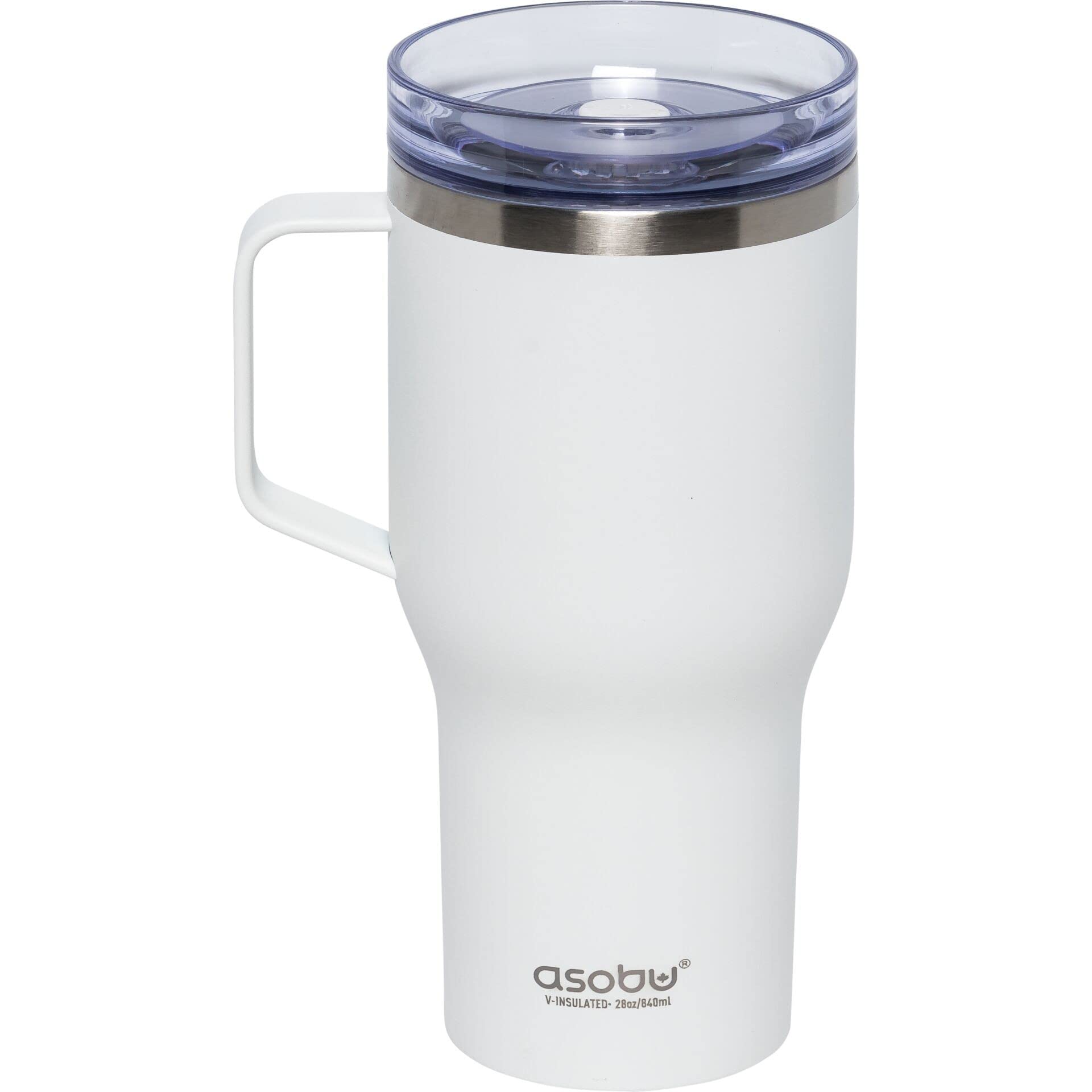 asobu 360 Travel Mug White, 0.9L