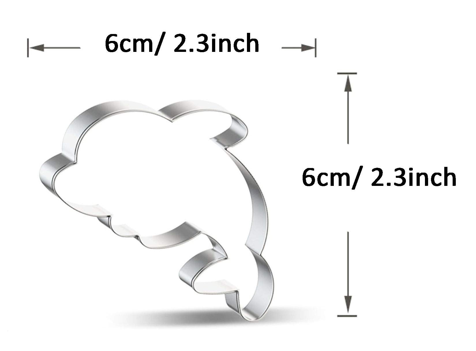Wjsyshop Dolphin Cookie Cutter - B