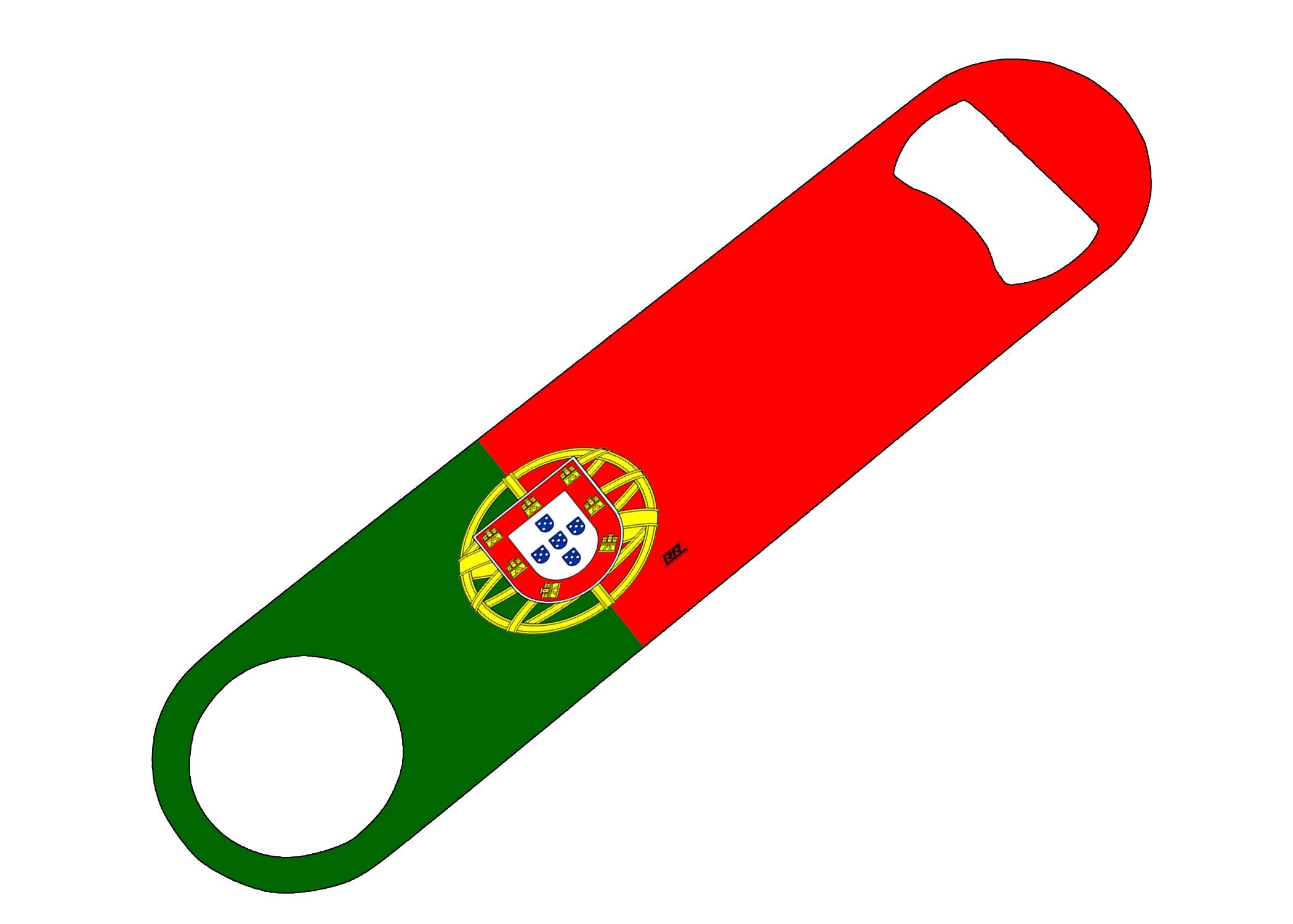 Rogue River Tactical Flag Speed Bottle Opener Heavy Duty Gift Portuguese