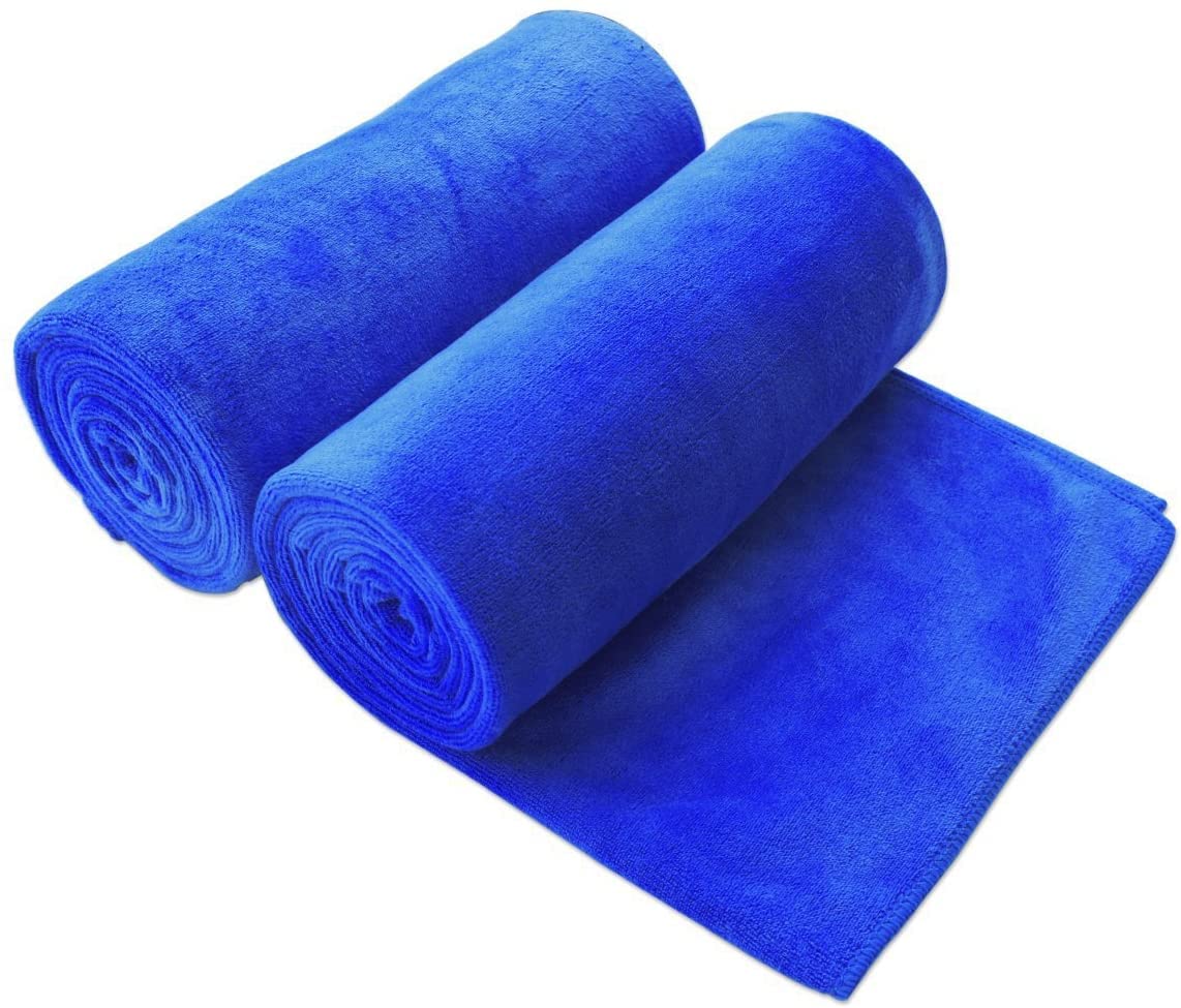 Jml Extra Large Microfiber Bath Towels, Bath Sheet 2 Pack 35 '' X 70 '', Oversized, Soft, Super Absorbent And Fast Drying Bathro