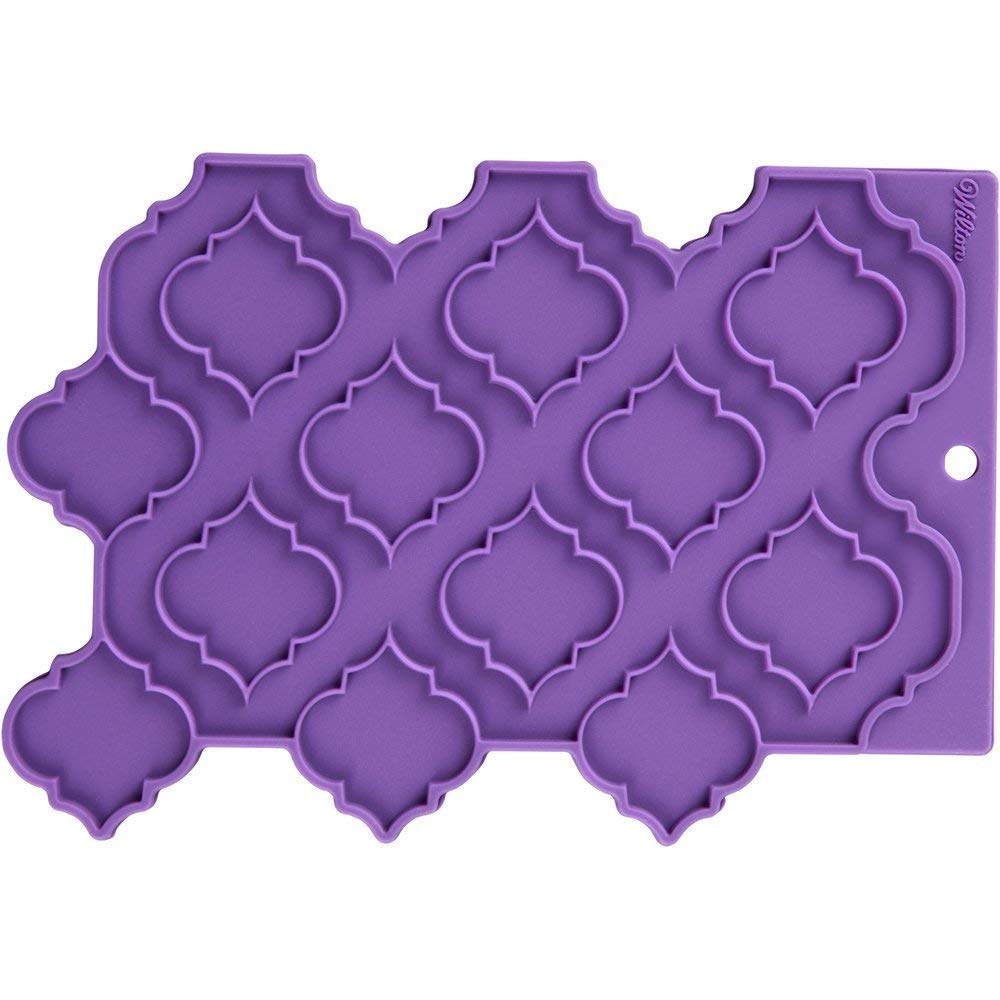 Wilton Precision Pattern Fondant Mold - Trellis,