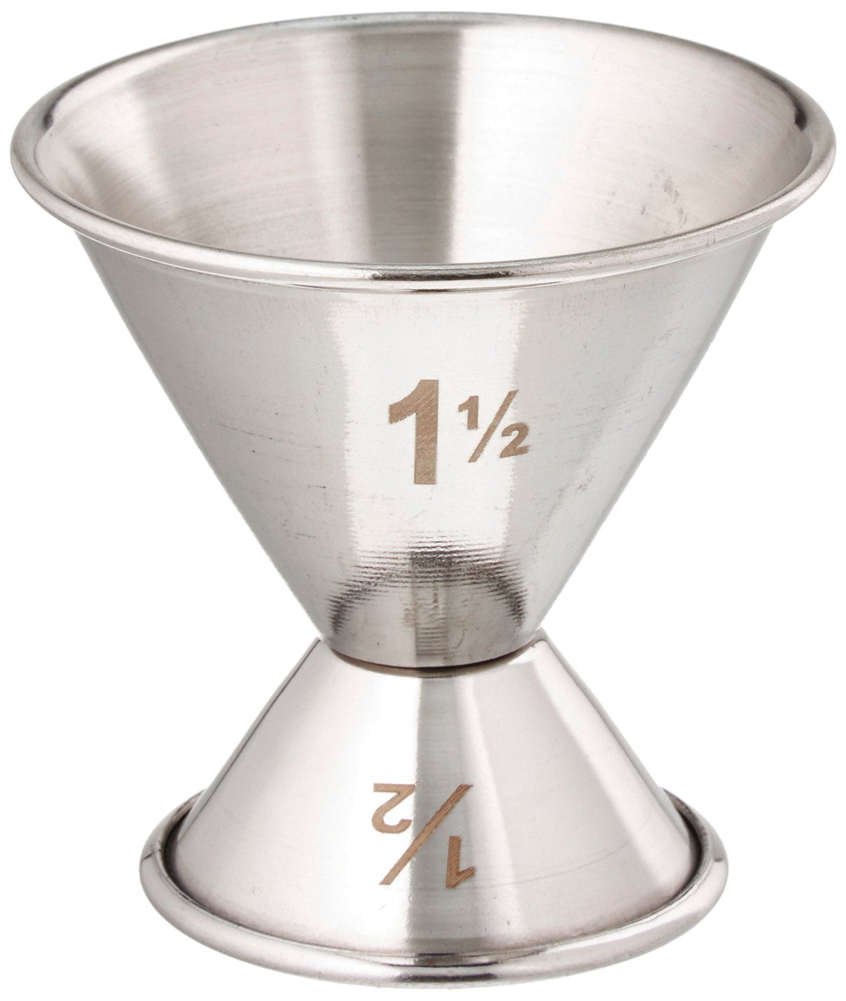 American Metalcraft J212 Jigger (Each),Silver, Oz. X 1  Oz.