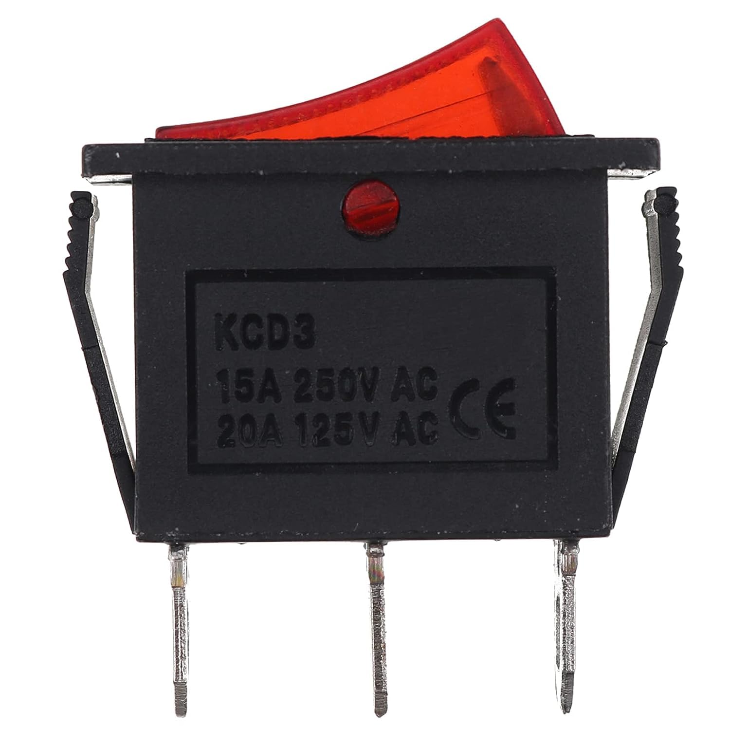 2 Pack 120927-24 120 Volt Rocker Switch Lighted On Off For Fmi Desa Electric Fireplaces