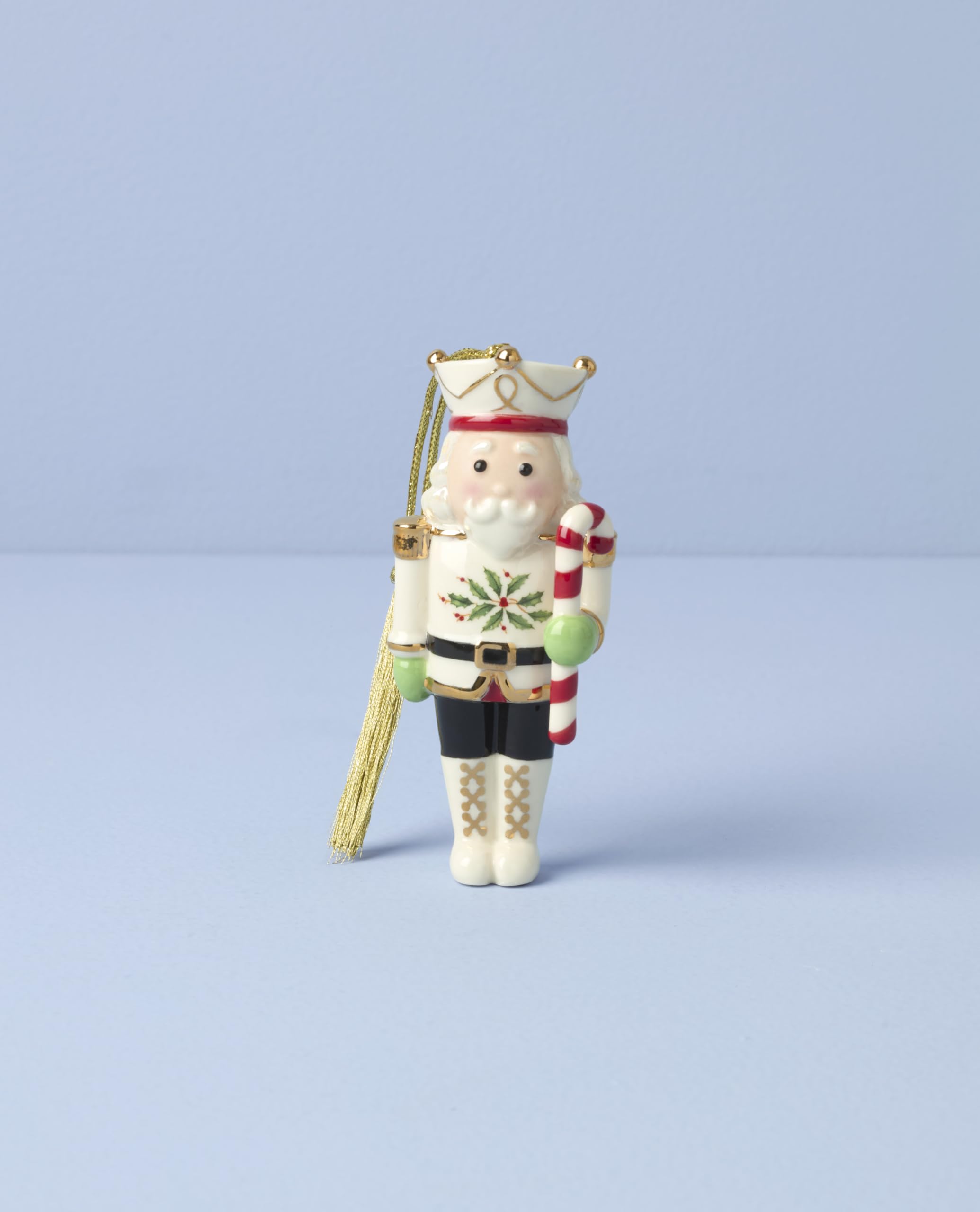 Lenox 897138 Holiday Accent Nutcracker Ornament, Christmas, Decorations
