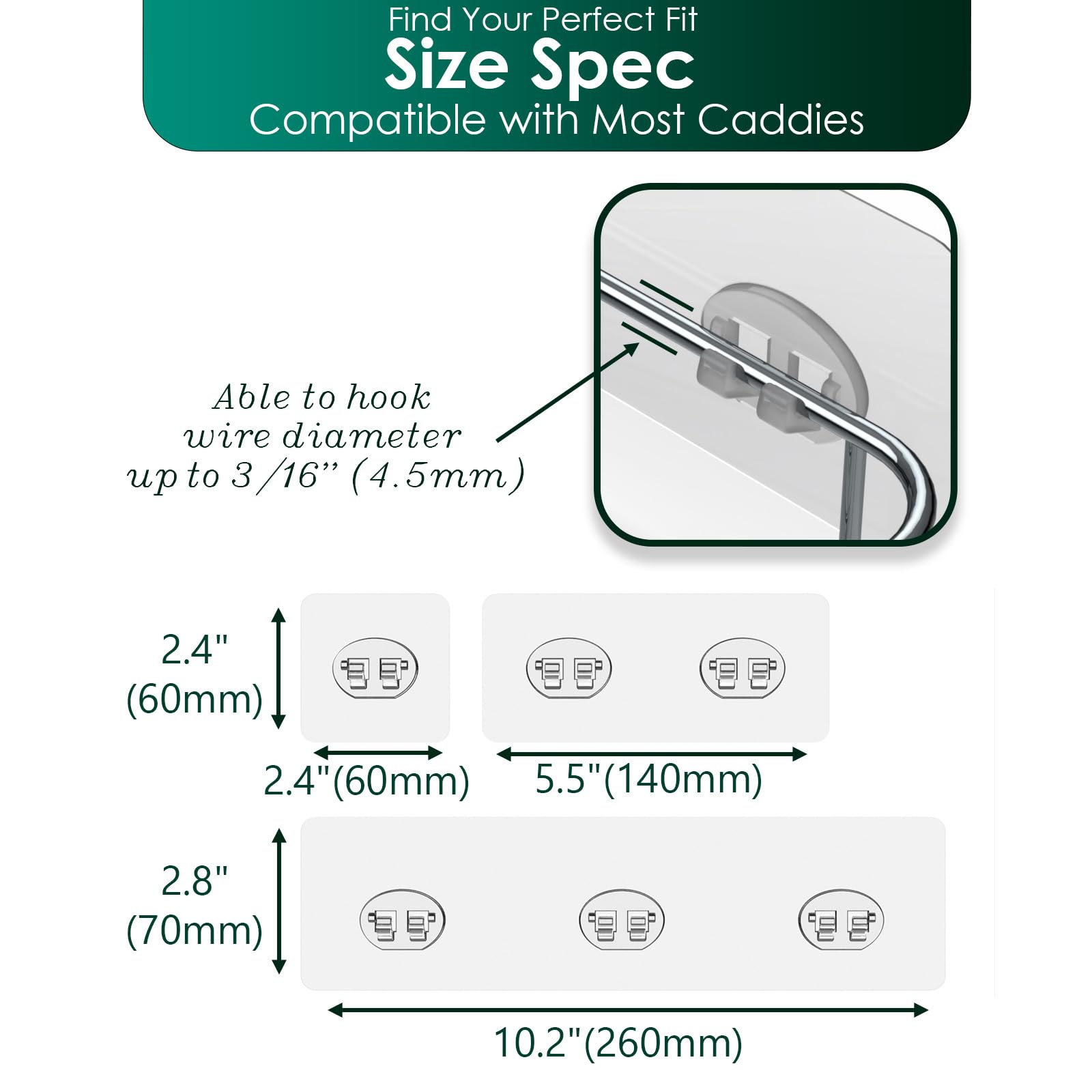 Jovware Adhesive For Shower Caddy, Adhesive Hooks For Shower, Adhesive Wall Mount Self Adhesive Corner Shelf Shower Caddy Adhesi