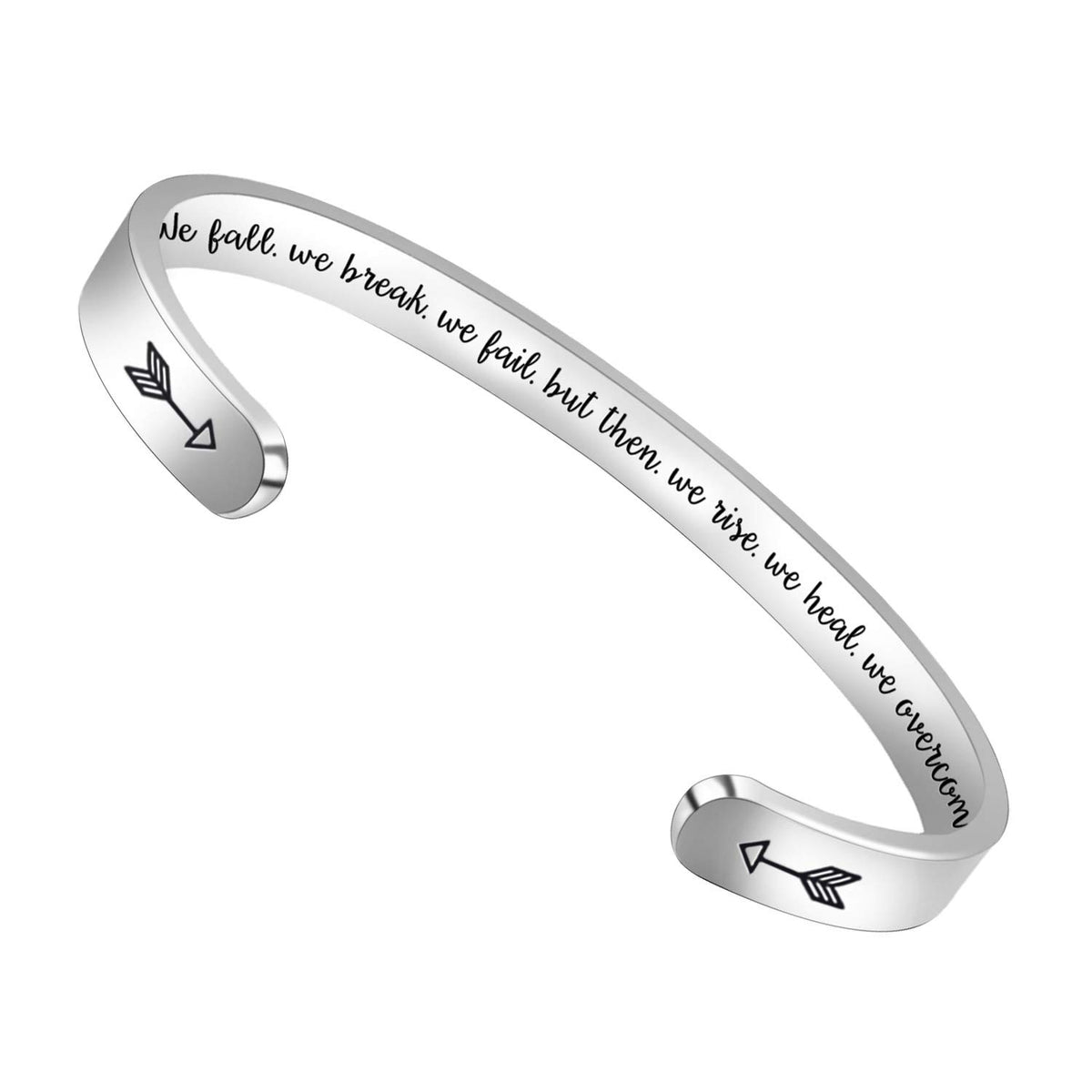 Btysun Bracelets For Women Inspirational Gifts For Women Girls Motivational Birthday Cuff Bangle Friendship Personalized Mantra