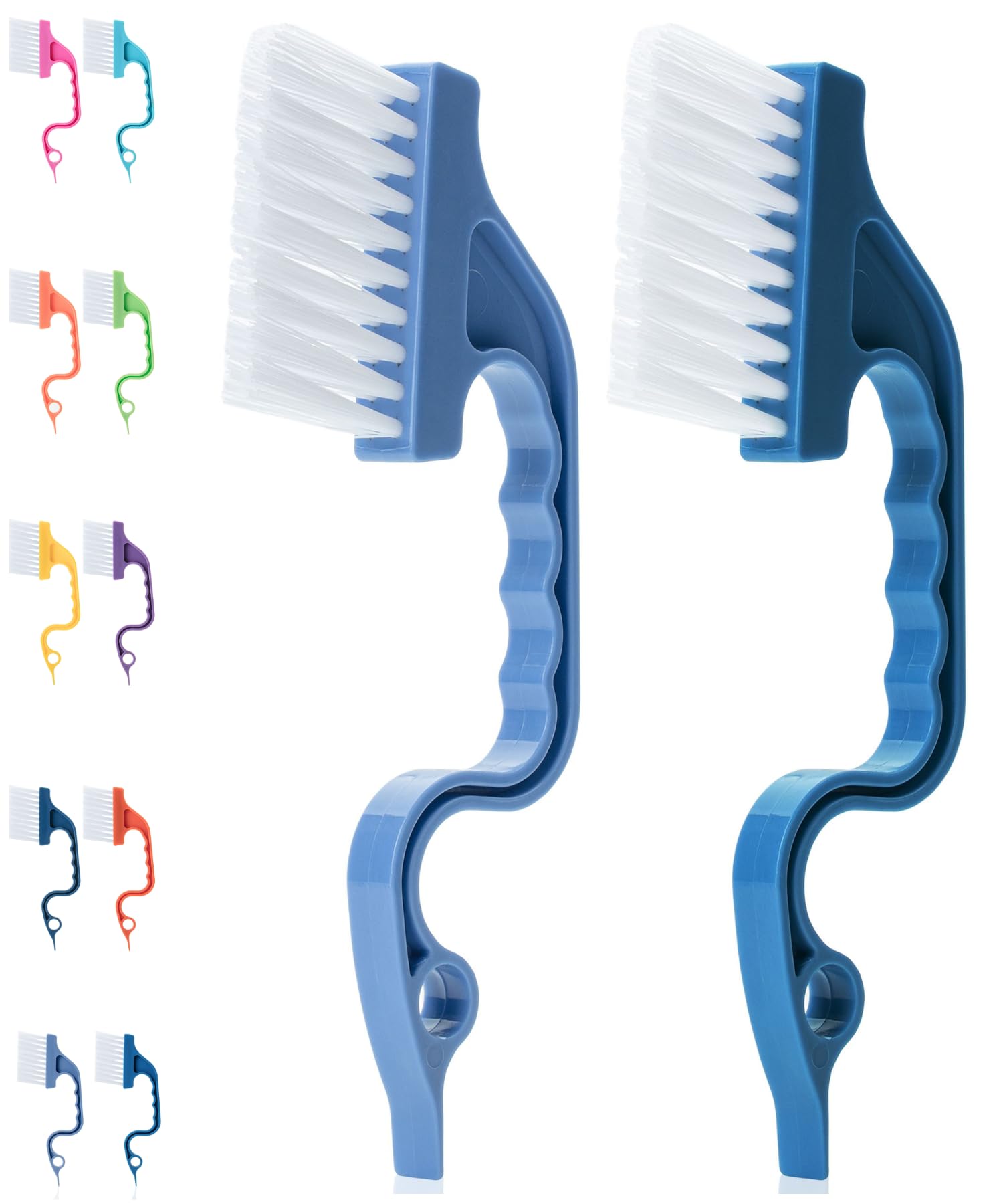 Slick- Window Track Cleaning Brush, 2 Pack, Window Cleaning Brush, Window Groove Cleaning Brush, Window Track Cleaner, Gap Clean