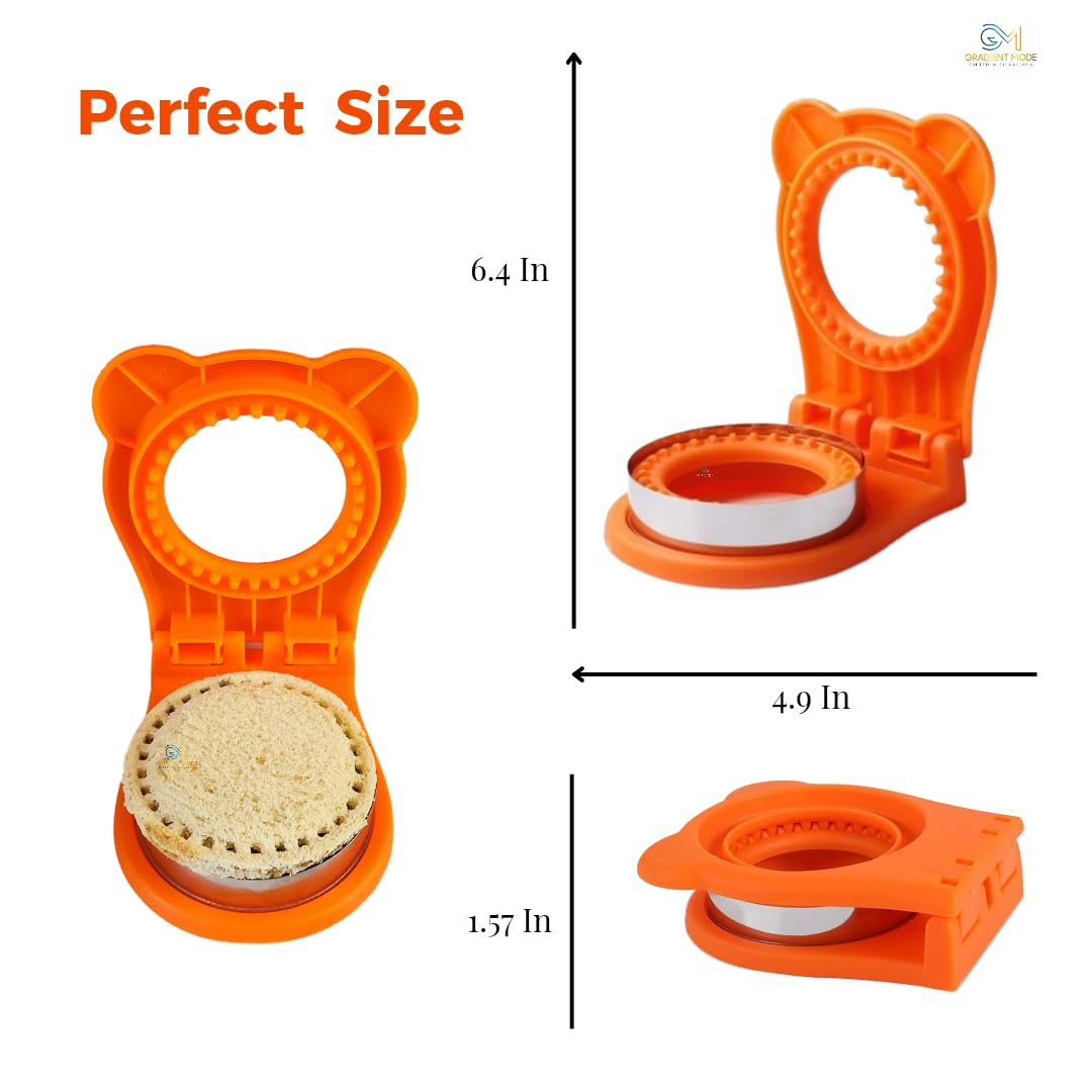 Sandwich Cutter And Sealer, Sandwich Cutter For Kids, Uncrustables Sandwich Maker, Bread Cutters Sandwich Decrustergreat For Boy