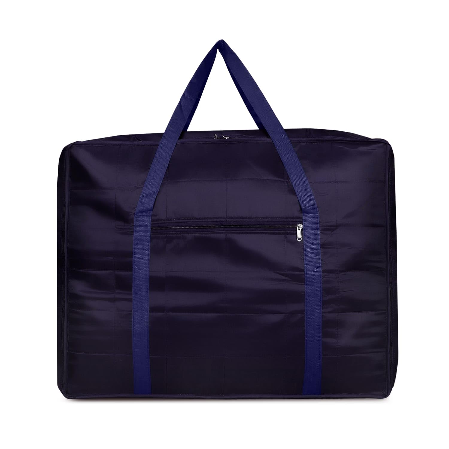 Devito Parachute Underbed Bag Multipuprpose Blanket King Size Jumbo Bag For Travel And Storage Use Blue