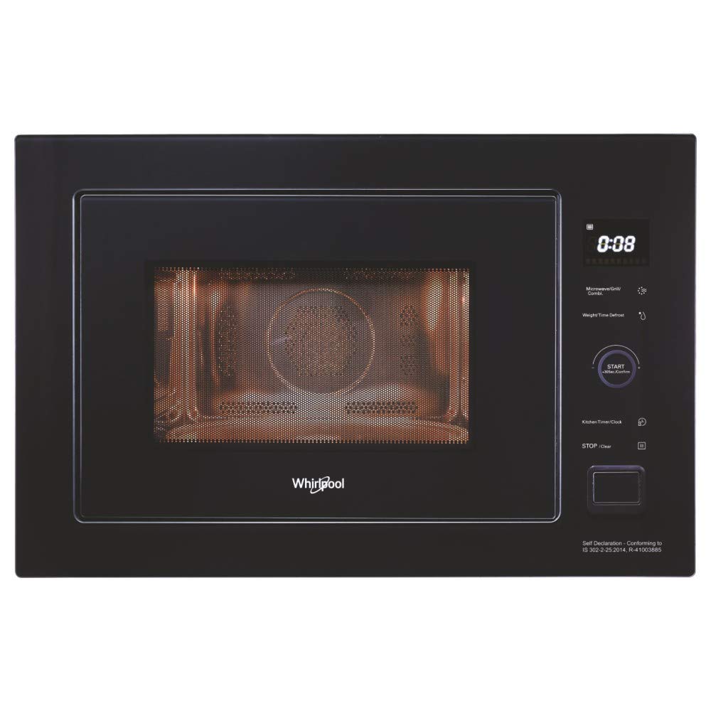 Whirlpool 25L Built In Oven Convection Microwave Oven (Amw 250 M, Black), Medium
