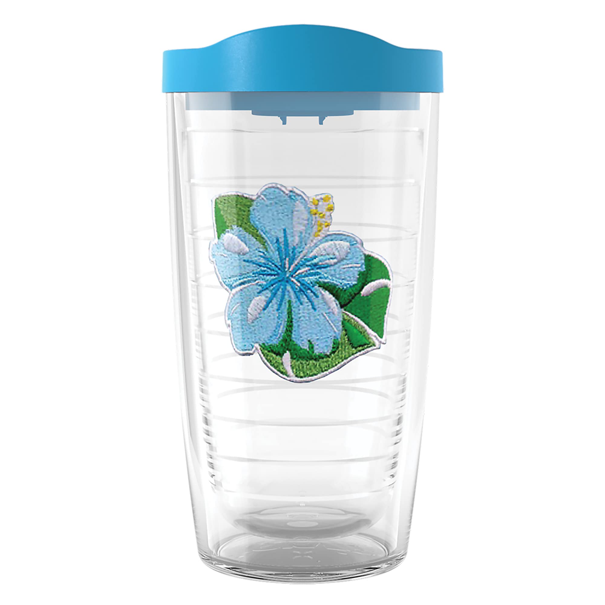 Tervis 16oz Tritan Tumbler | Tropical Teal Hibiscus