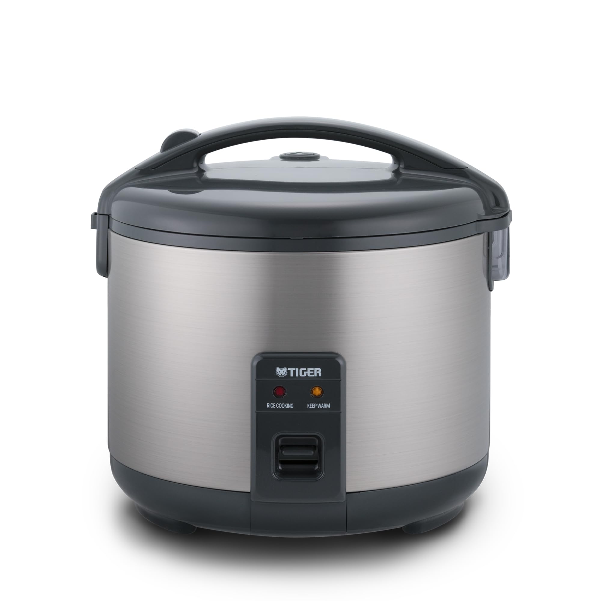 Tiger JNP-S10U-US 5.5 Cup Capacity White Rice Cooker with Non-Stick Inner Pot, Retractable Power Cord, and Keep Warm up to 12 ho