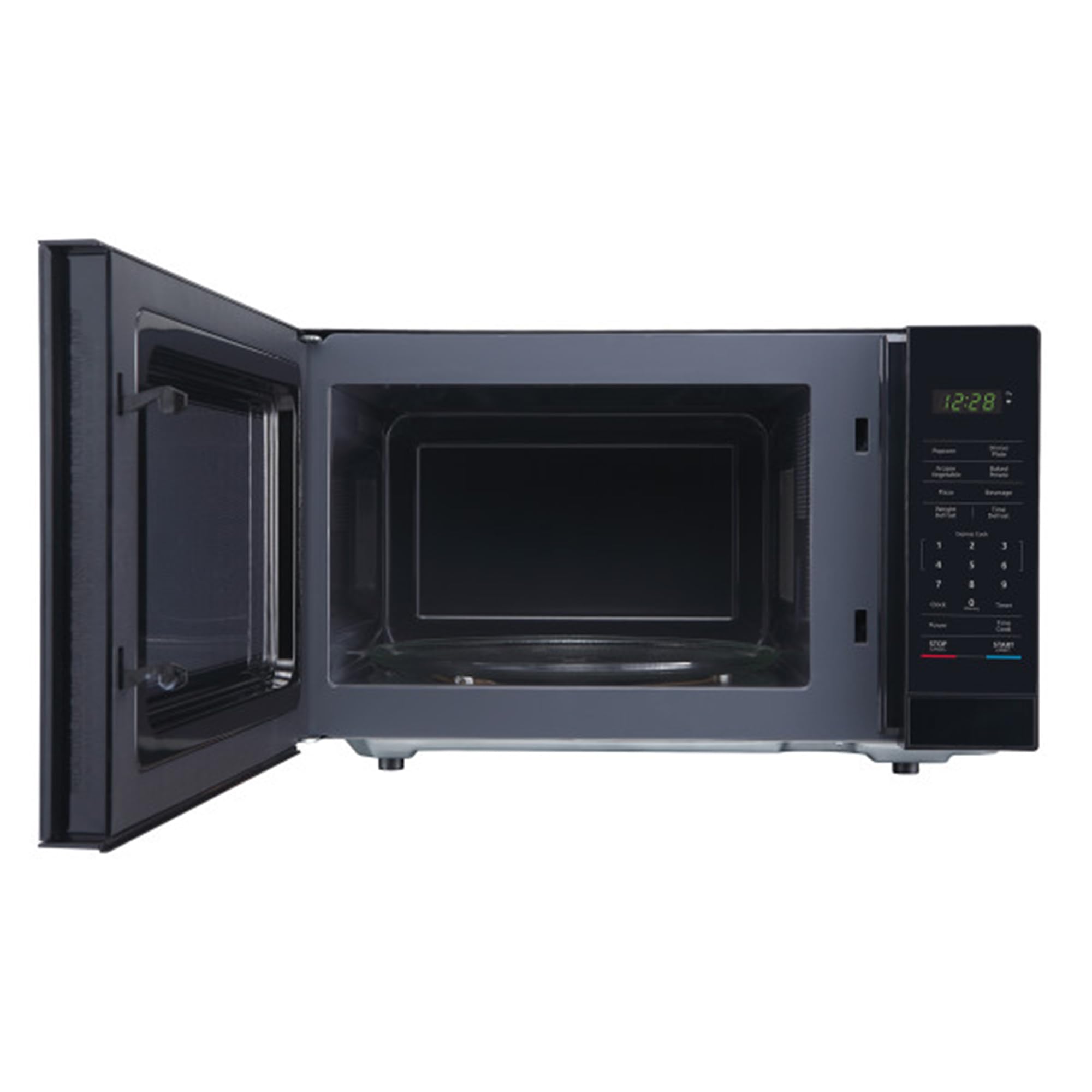 Magic Chef Countertop Microwave Oven, Standard Microwave For Kitchen Spaces, 1,000 Watts, 1.1 Cubic Feet, Black