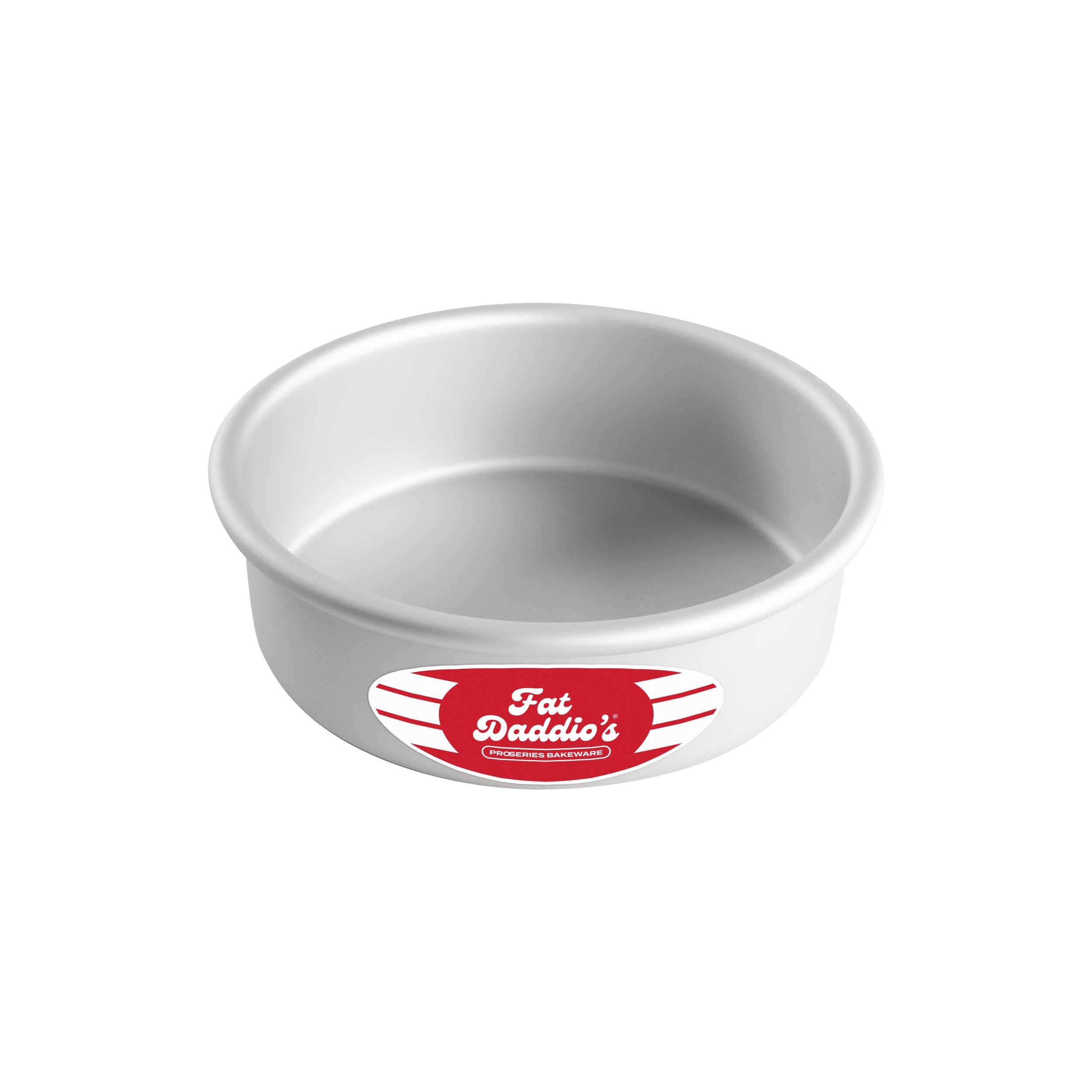 Fat Daddio'S Round Cake Pan, 6 X 2 Inch, Silver