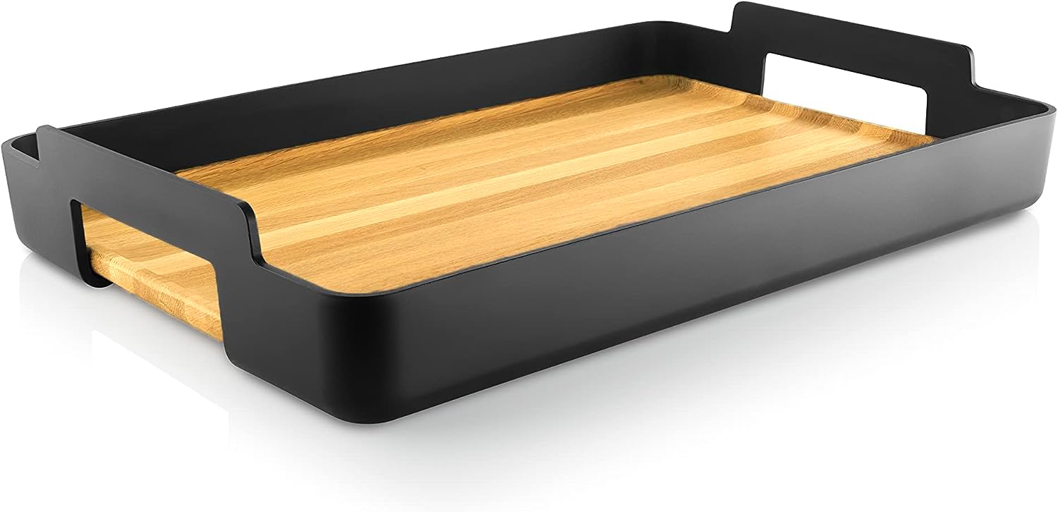 Eva Solo | Rectangular Serving Tray Nordic Kitchen | Stylish Serving And Practical Design With Handles | Danish Design, Function