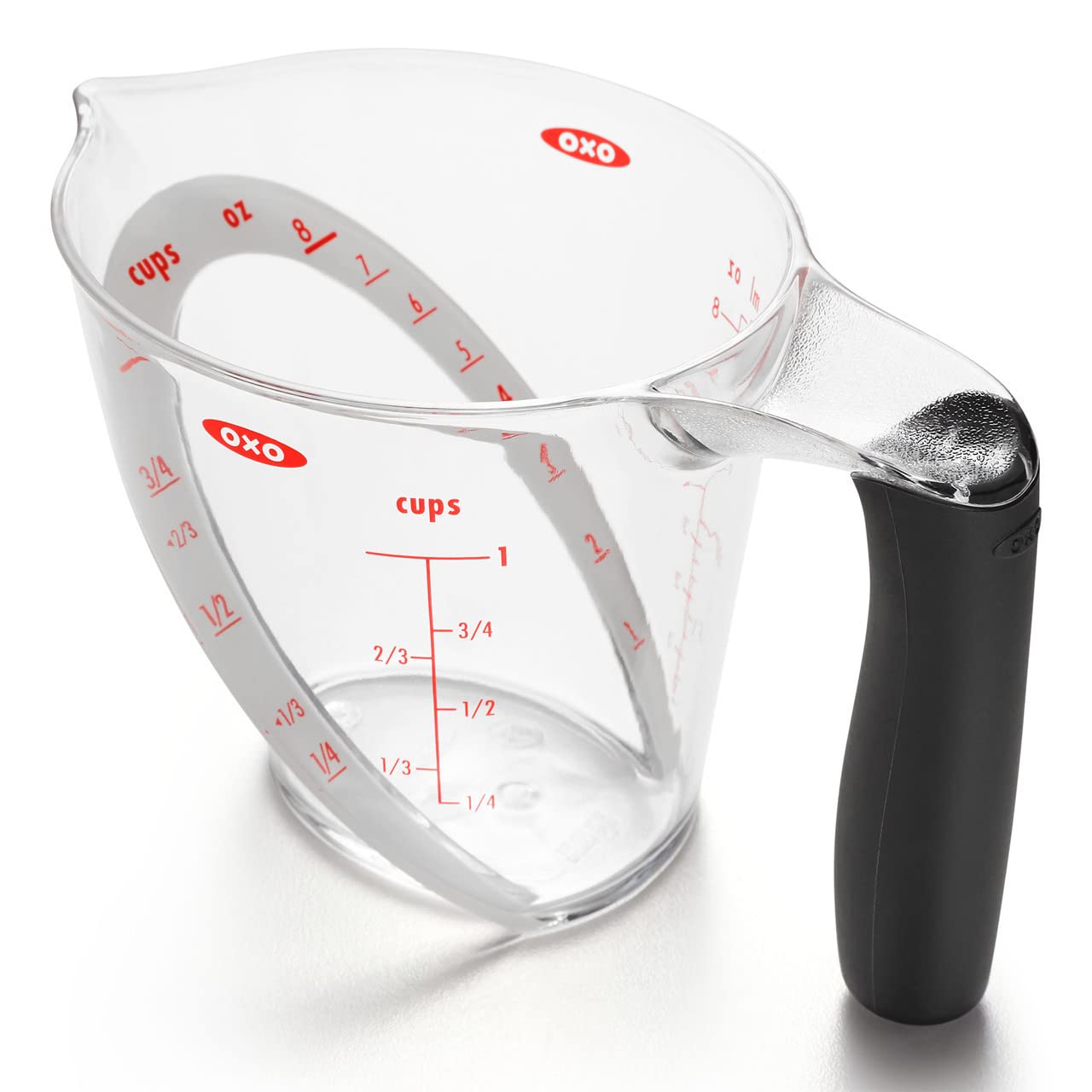 Oxo 1 Litre Angled Measuring Jug, Transparent