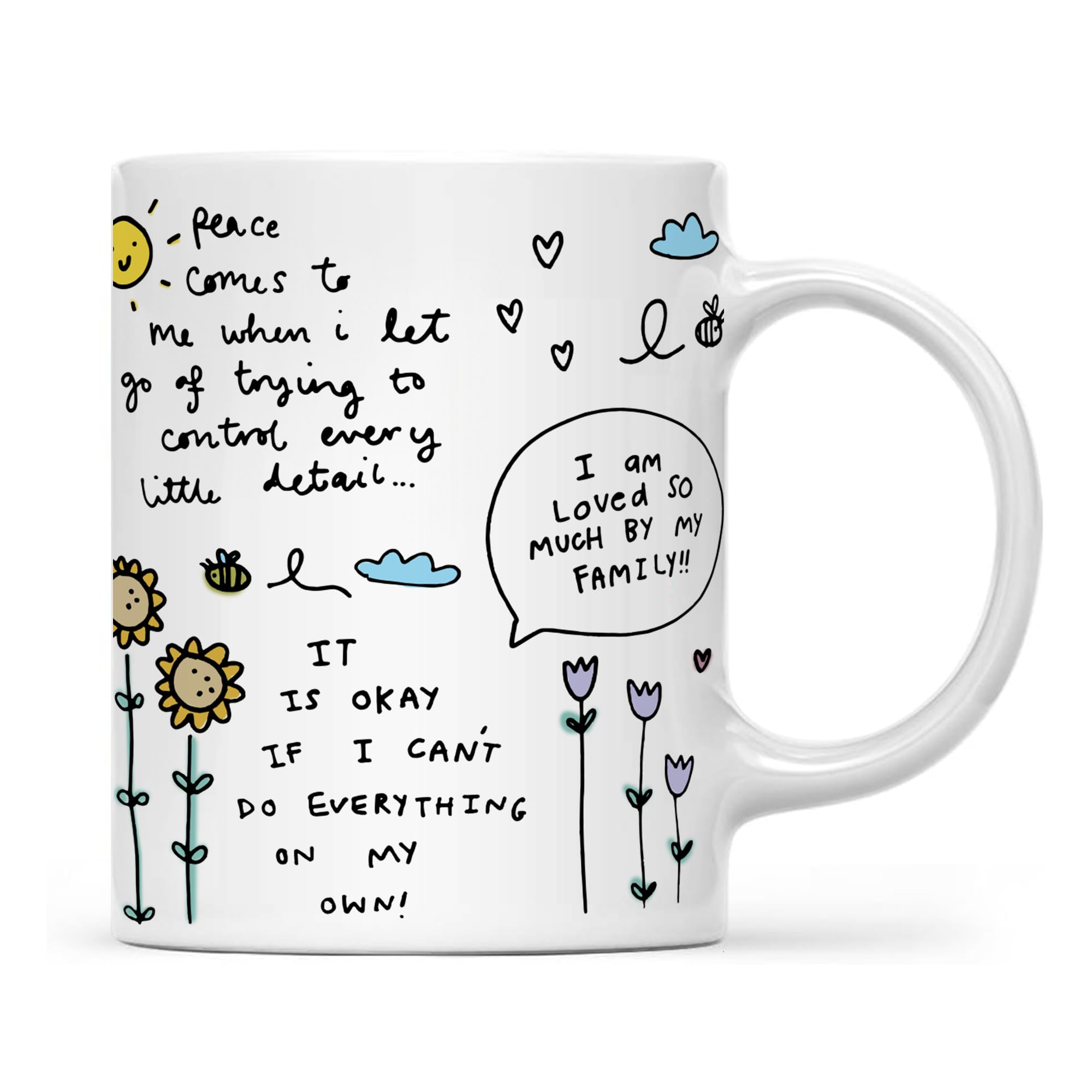 Gossby Mom Affirmation Coffee Mug - Mother s Day, Christmas, Birthday Gift For Mom - Positive Energy Gifts For Women - 11oz Whi