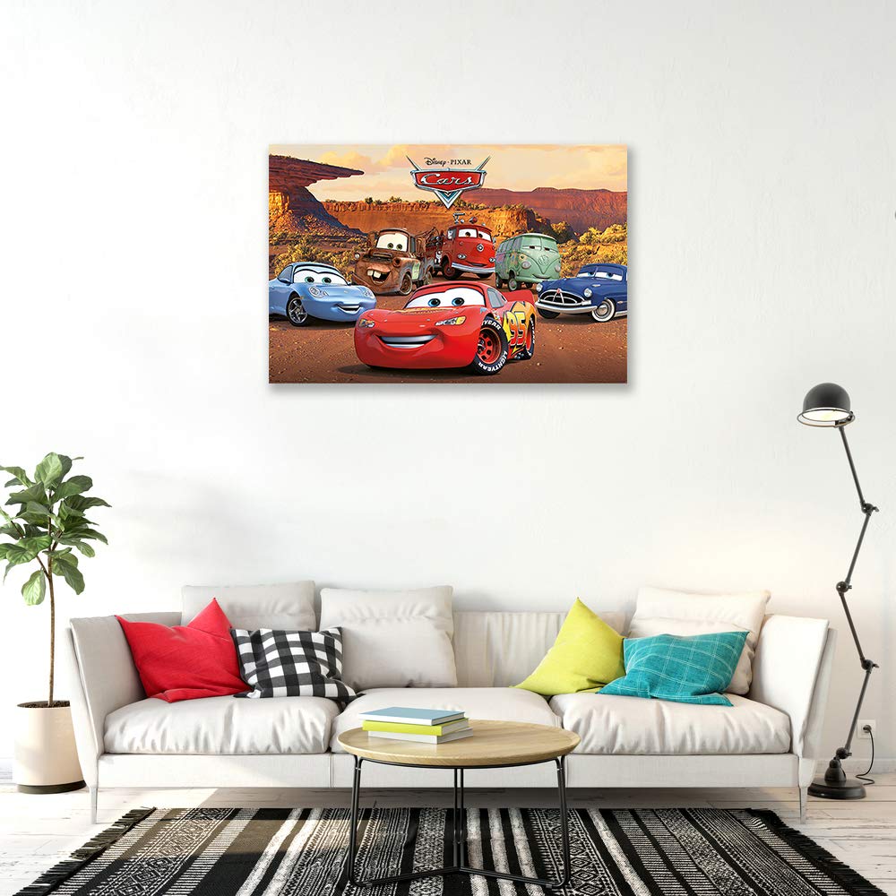 Pyramid International Cars (Characters) 61 X 91.5Cm Maxi Poster, Wood, Multi-Colour