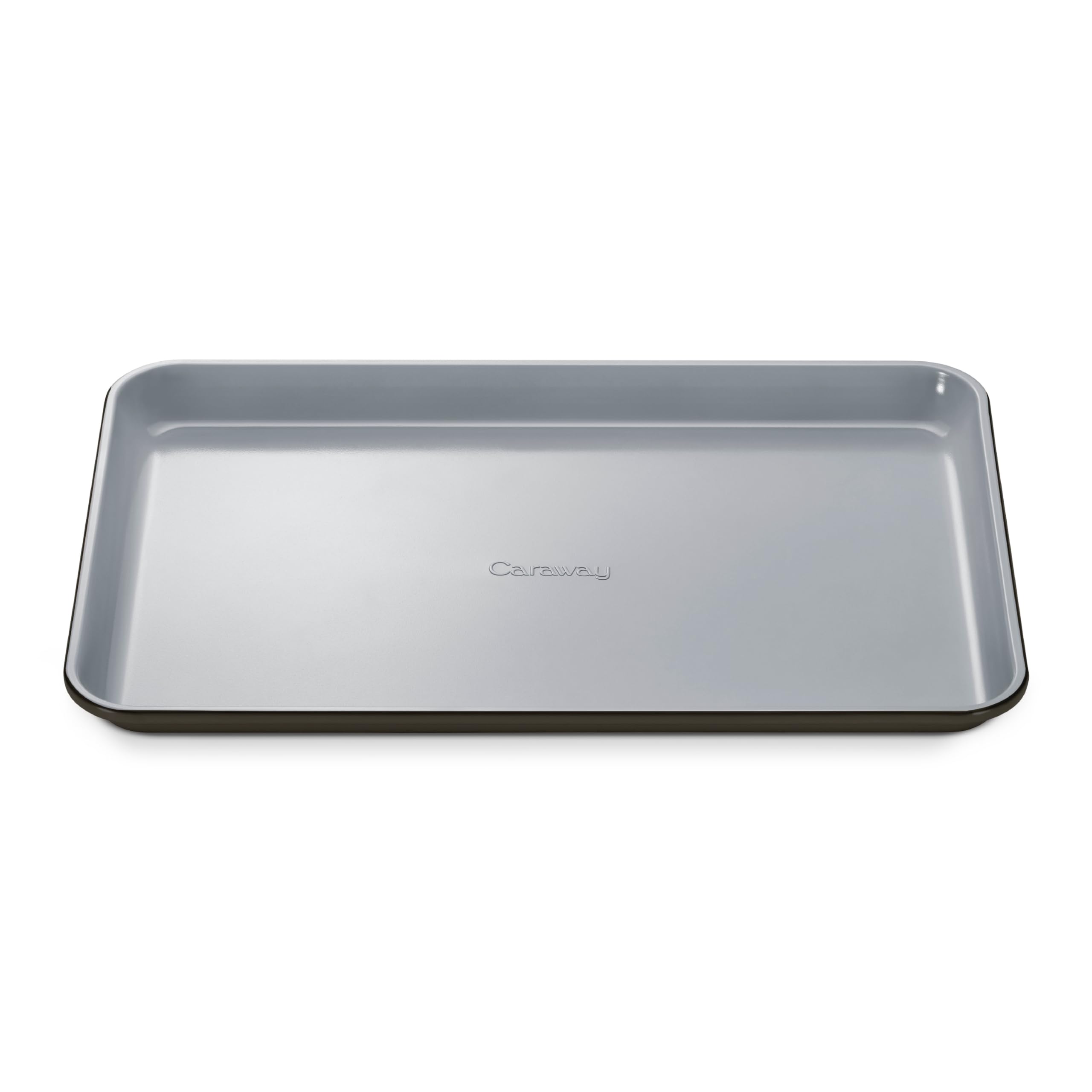 Caraway Nonstick Ceramic Small Baking Sheet Duo (9x13   ) - Non-Toxic, PTFE & PFOA Free - Oven Safe - Aluminized Steel Core - Mi