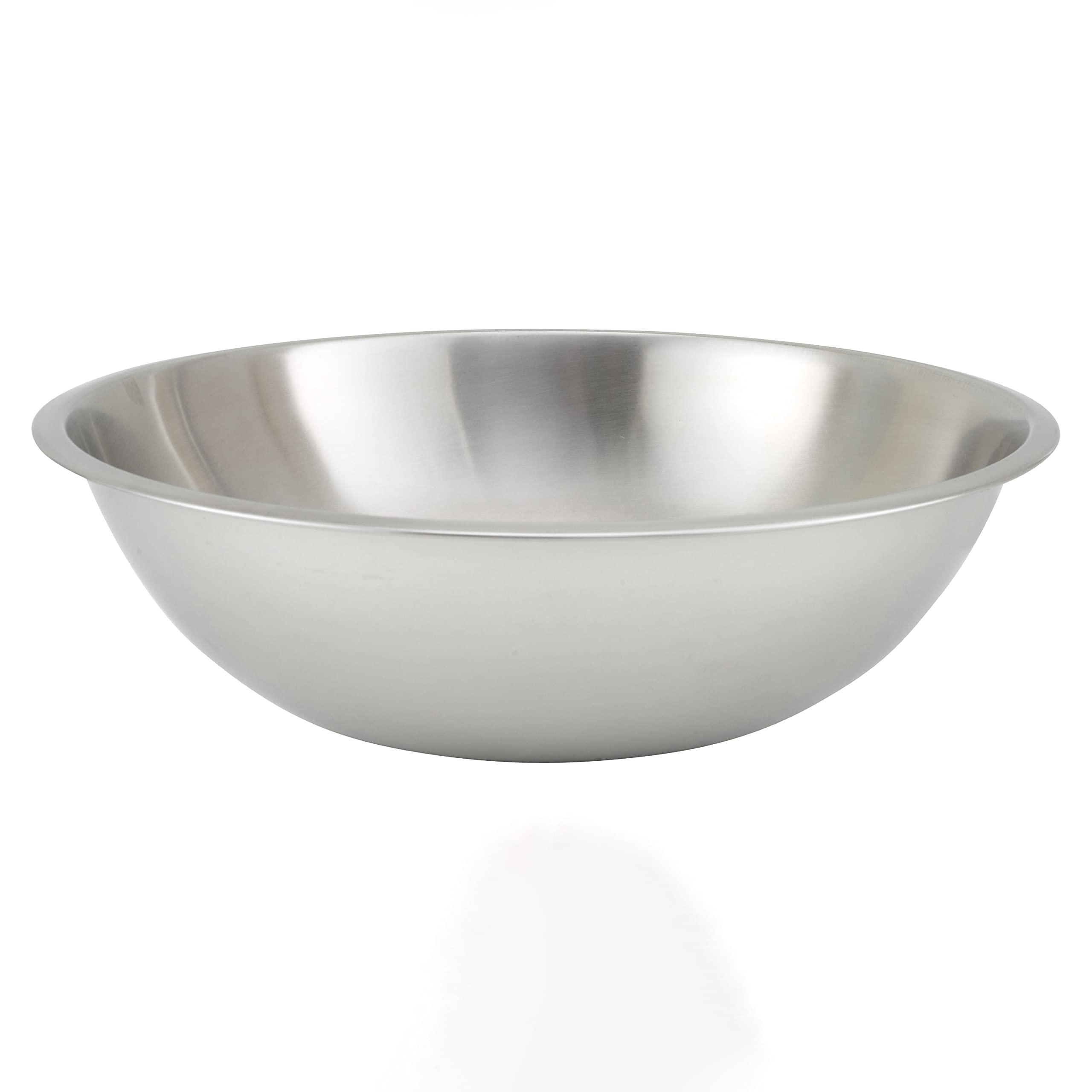Winco Mxhv-2000 Heavy-Duty Mixing Bowl, 20-Quart,Stainless Steel,Medium