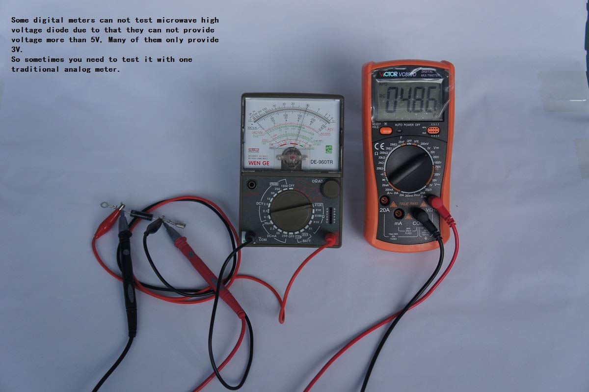 Bluenathxrpr Microwave Diode High Voltage Diode Cl01-12 Compatible For Lg 6021W3B001V Whirlpool W10492278 Frigidaire And Electro