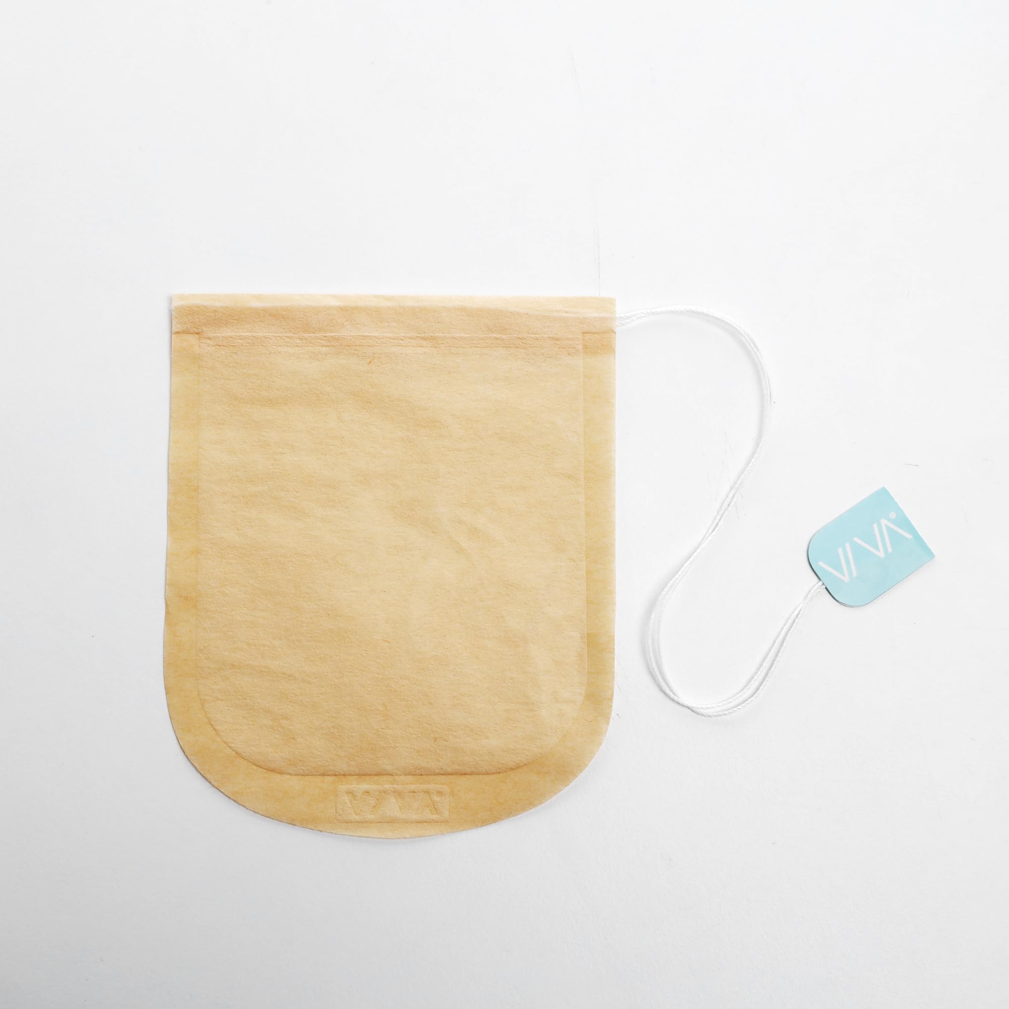 Viva Large Tea Bags For Loose Leaf Tea, 50 Ct, Holds 6 Tbsp Of Coffee, Tea, Spices In Natural Unbleached Manila Hemp Empty Filte
