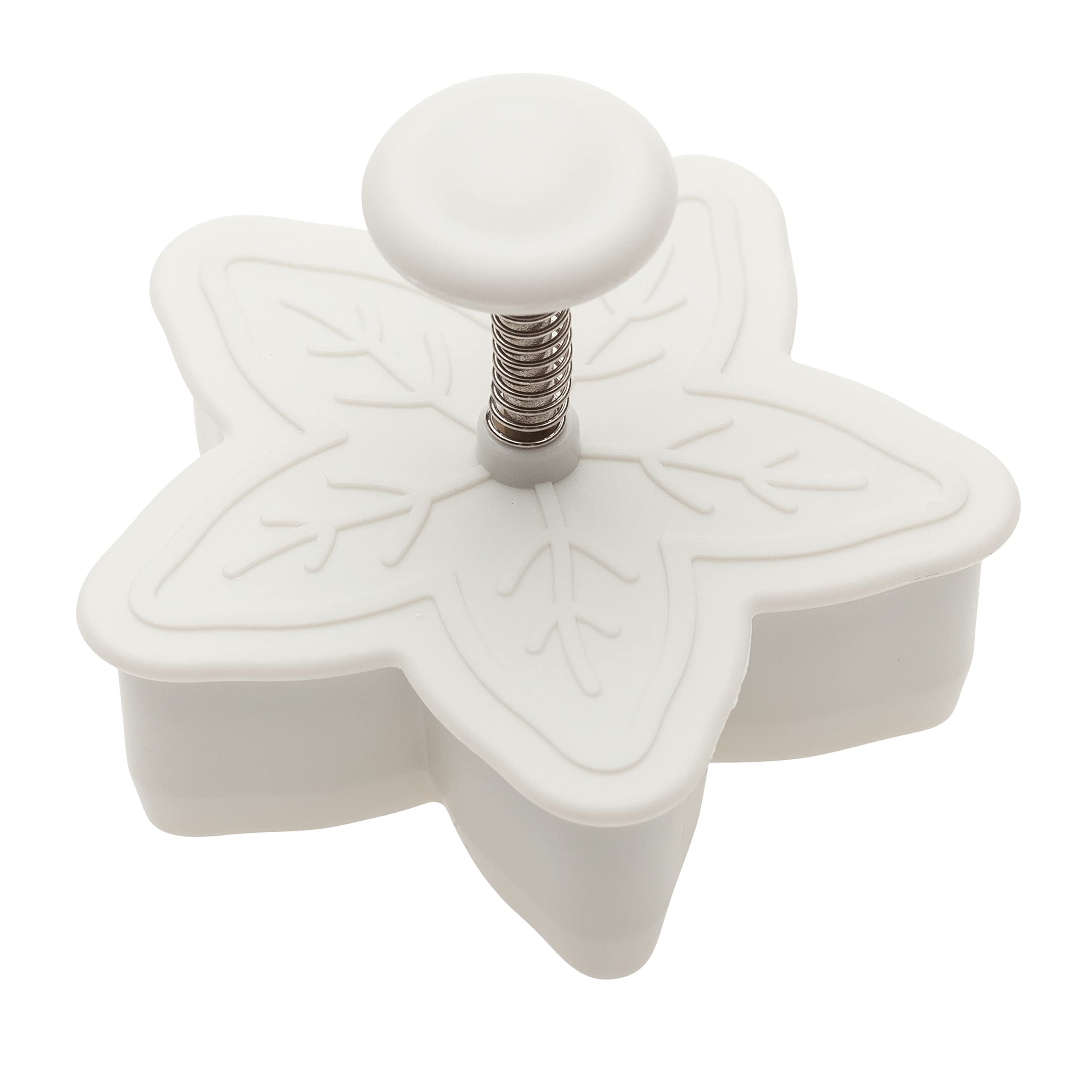 Ateco Snowflake Plunger Cutters Baking Supply, 2 By 2-Inch, Green