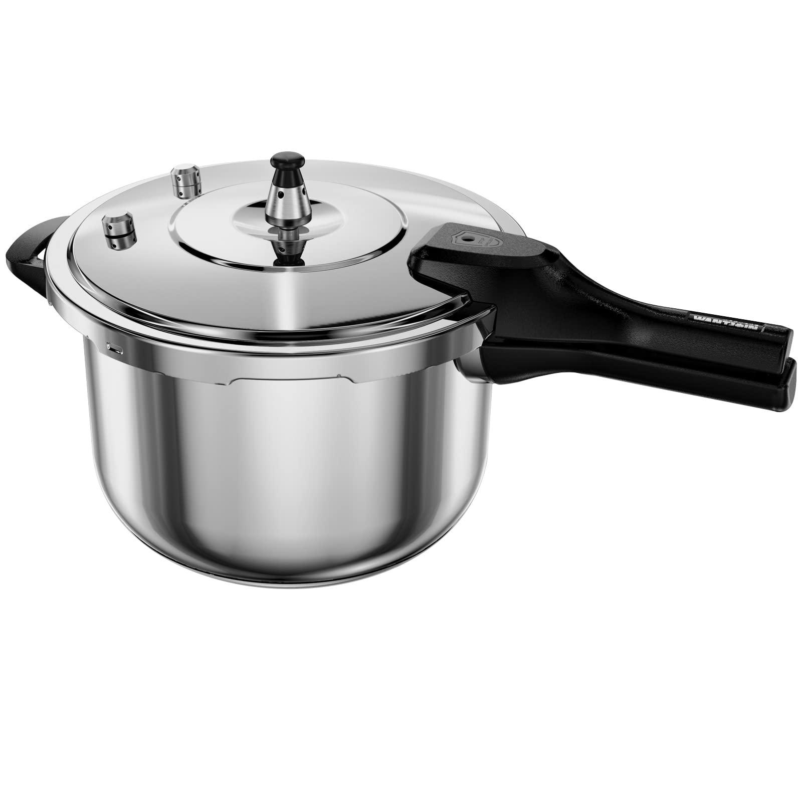 WantJoin Stainless Steel Pressure Cooker, Spring Valve Safeguard Devices, Gas Stove Eletric Stove Cooking (14qt)
