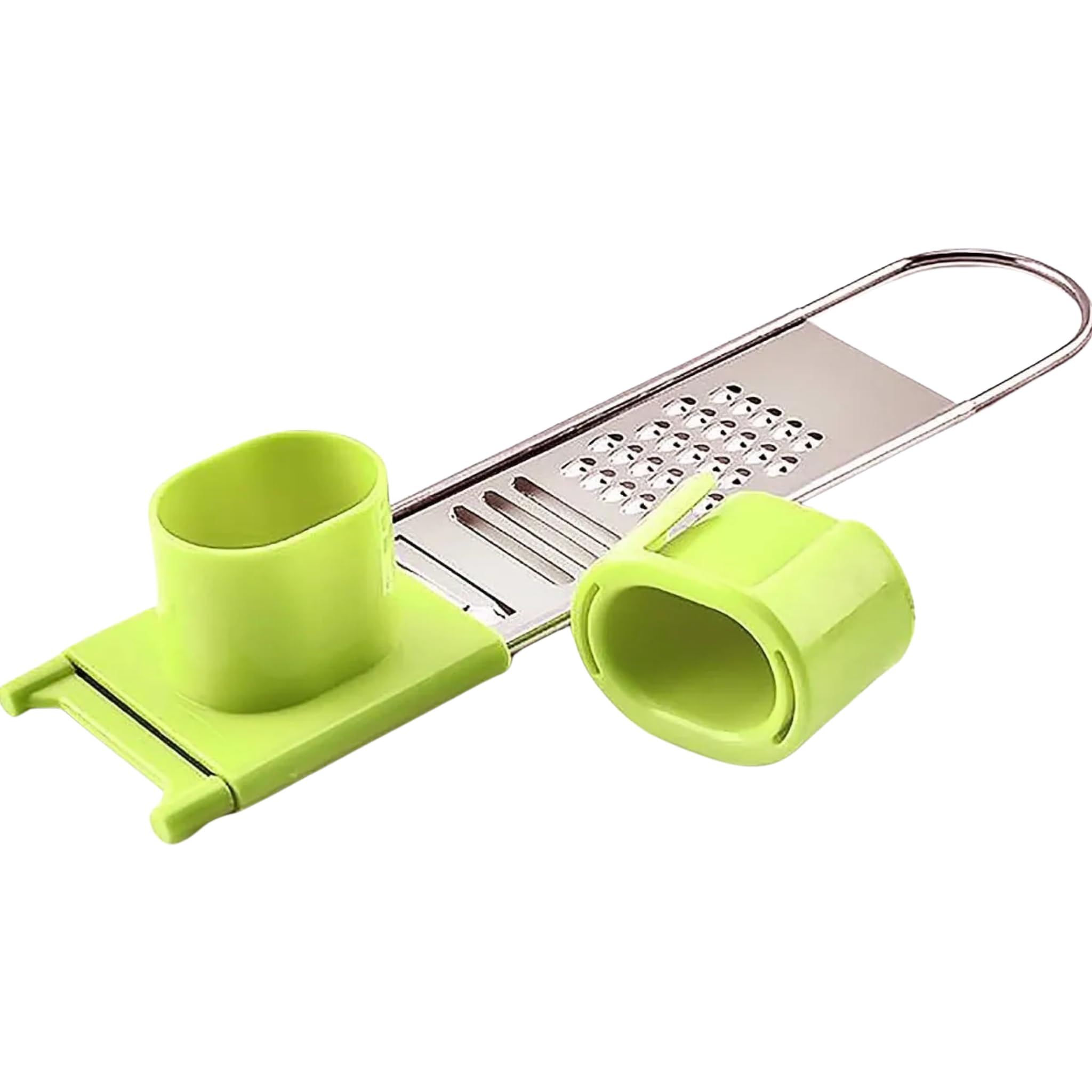 Bridge2Shopping Stainless Steel Grater Dry Fruit With Handles, Multi Color