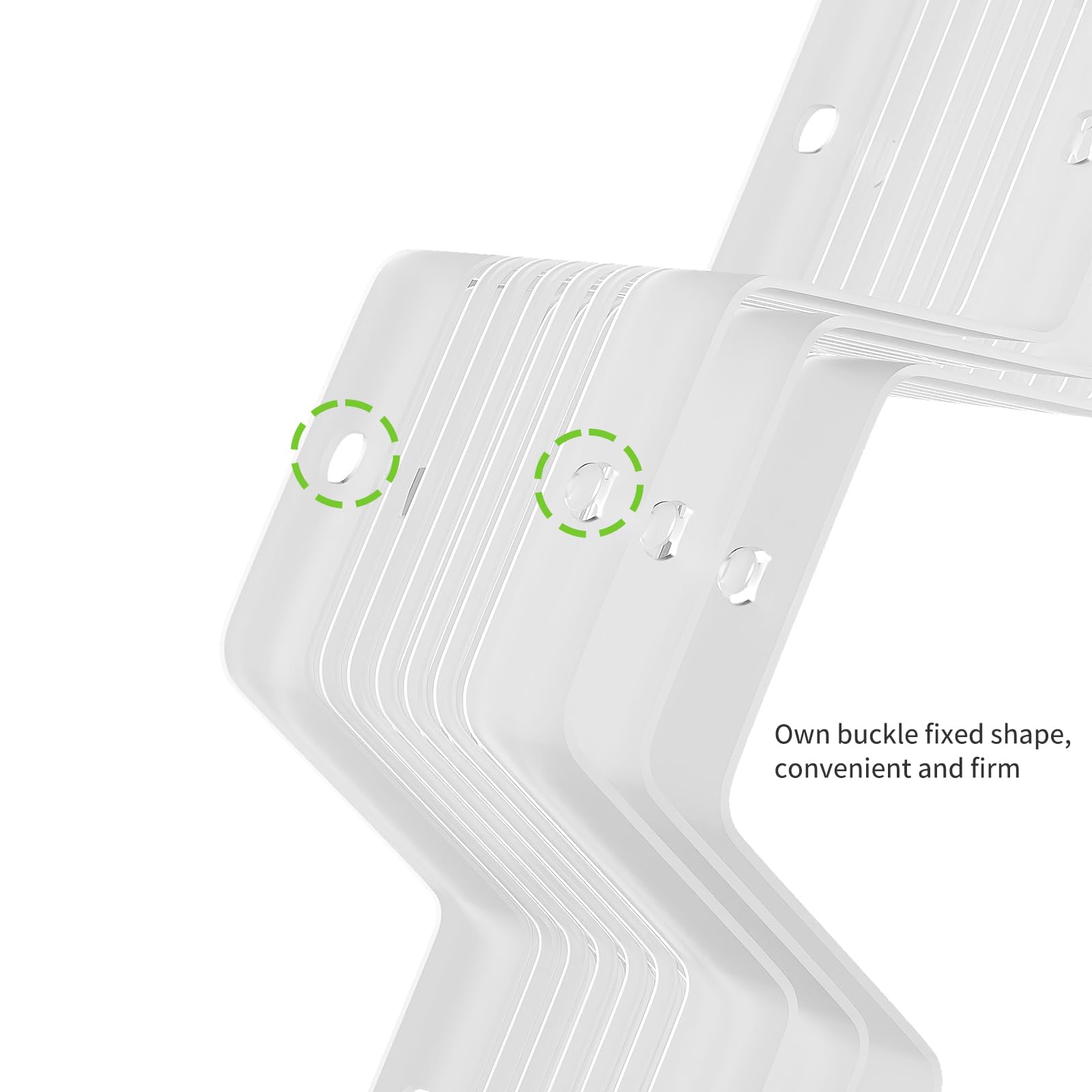 Kocuos Honeycomb Separator Adjustable Drawer Organizer Divider for Underwear Belt-Scarf Socks Organizer (White)